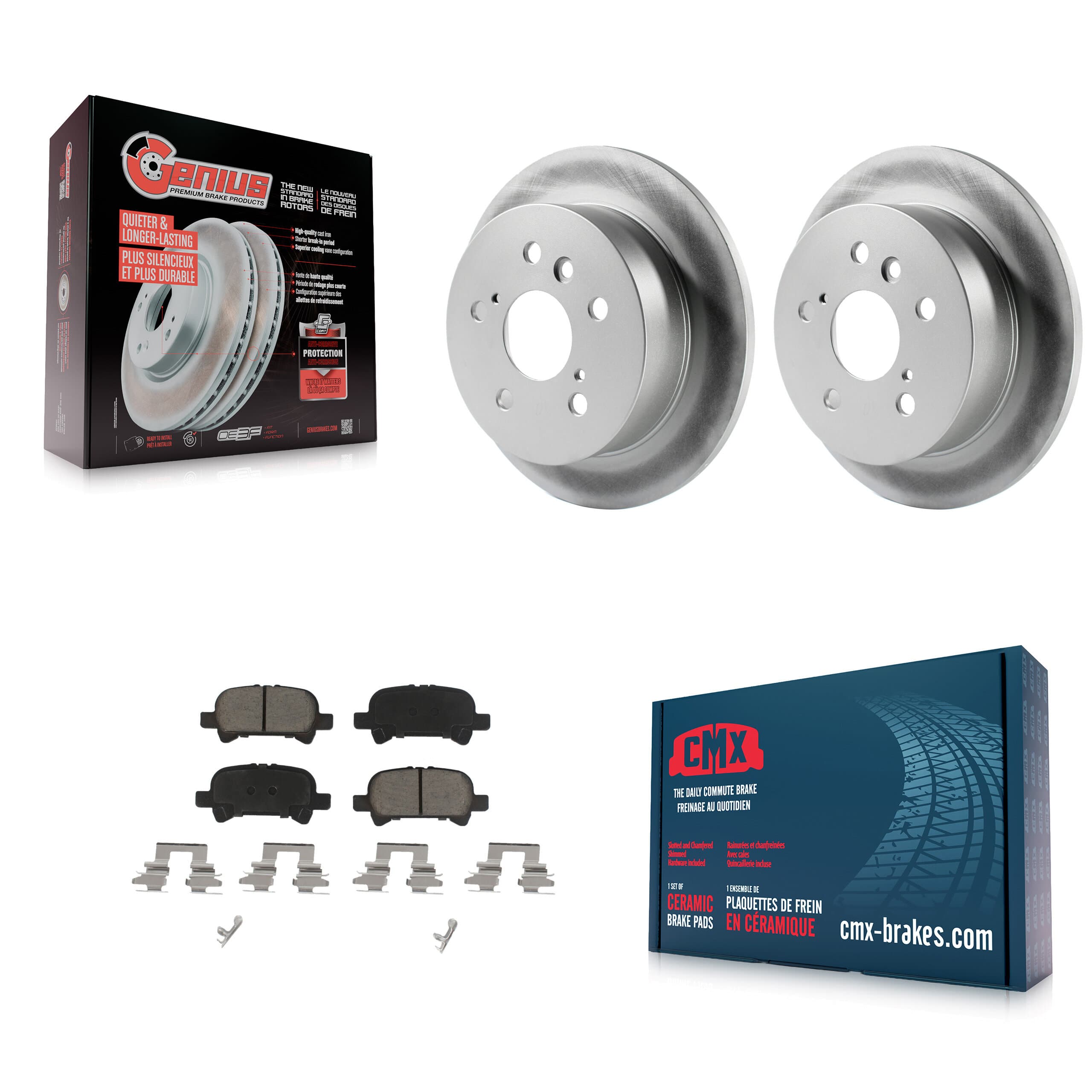 Transit Auto - KGC-101571 - Rear Disc Brake Kits image 1