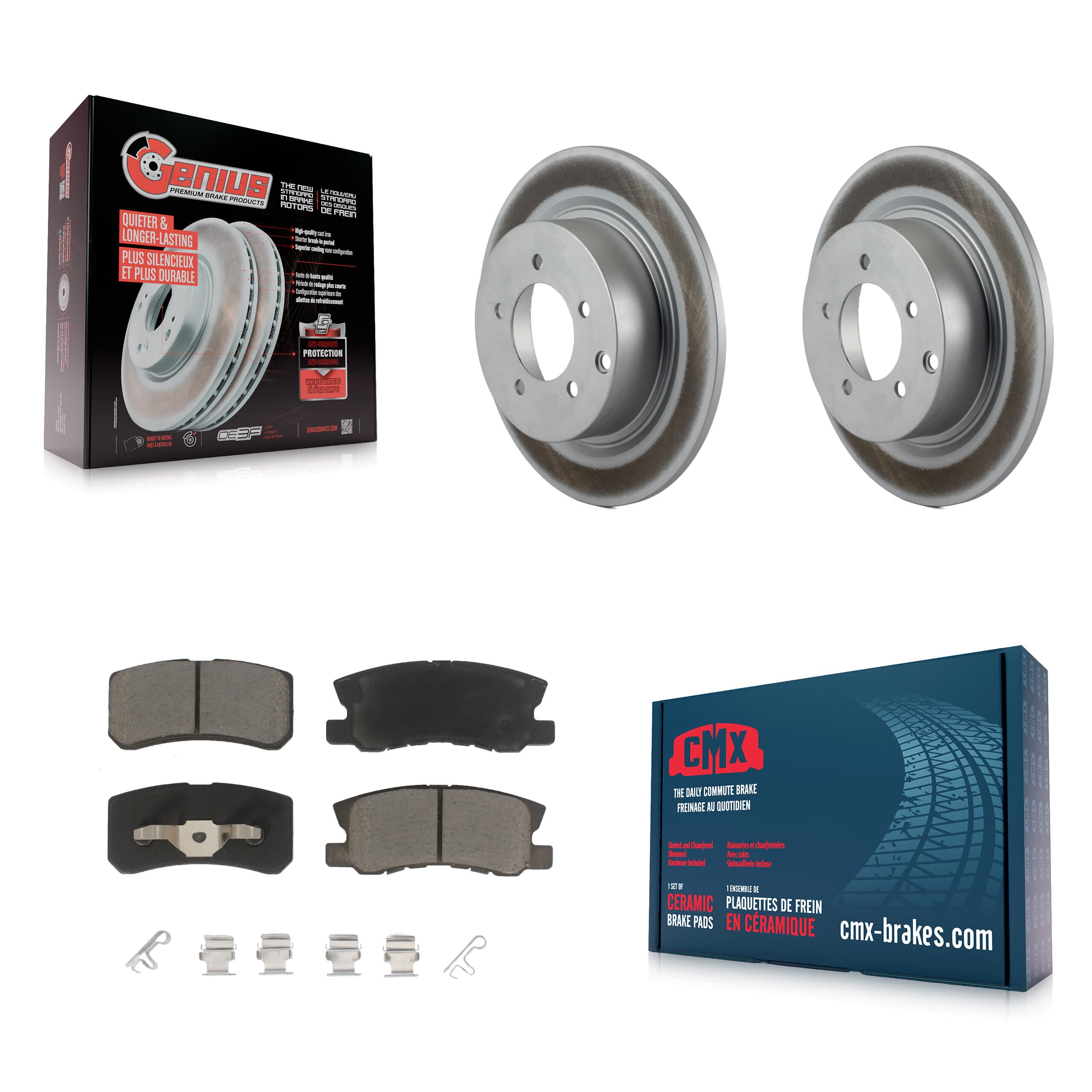 Transit Auto - KGC-101591 - Rear Disc Brake Kits image 1