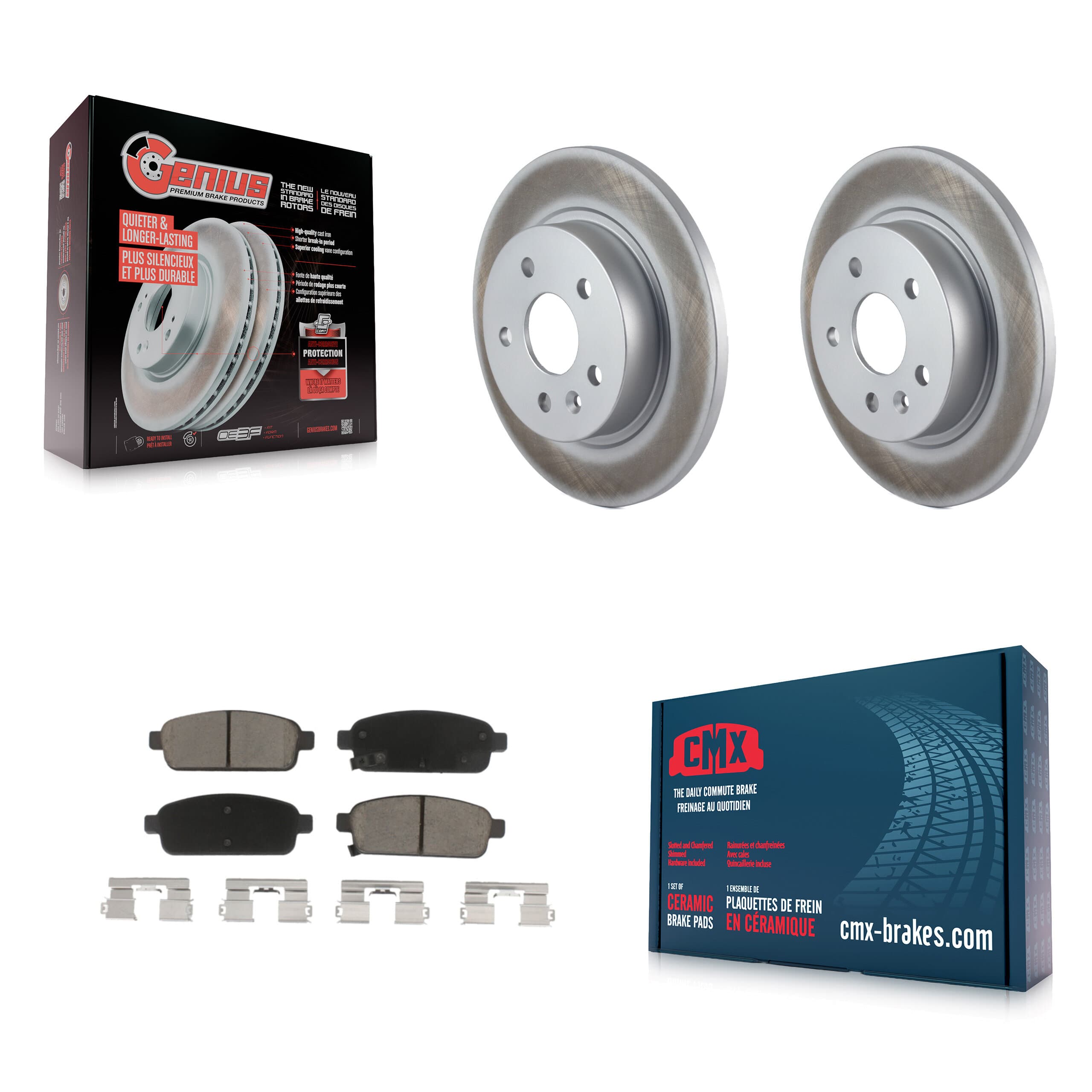 Transit Auto - KGC-101596 - Rear Disc Brake Kits image 1