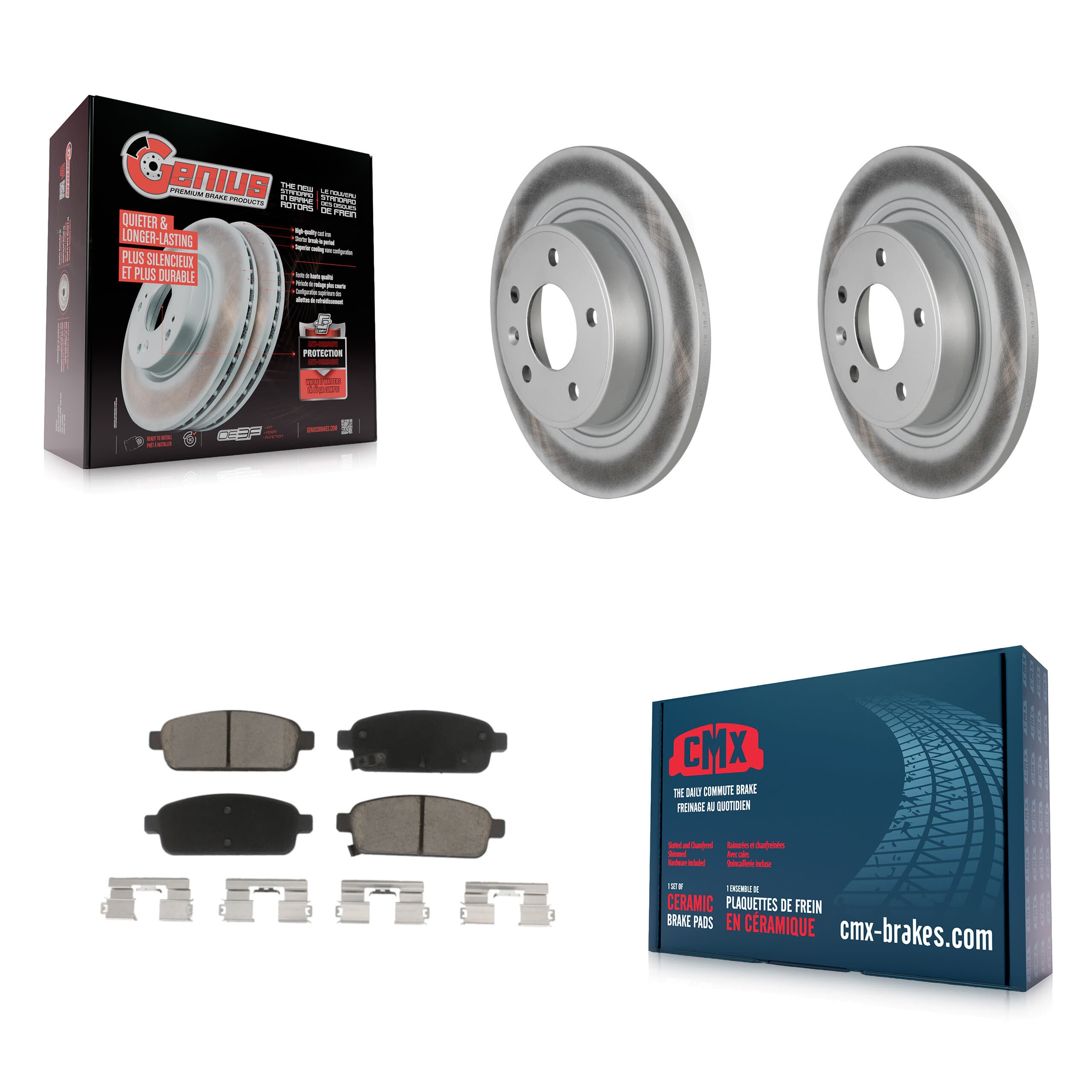 Transit Auto - KGC-101598 - Rear Disc Brake Kits image 1
