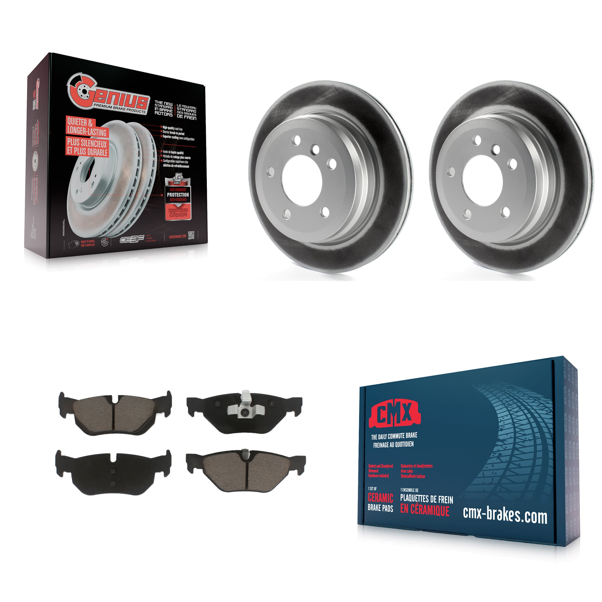 Transit Auto - KGC-101607 - Rear Disc Brake Kits image 1