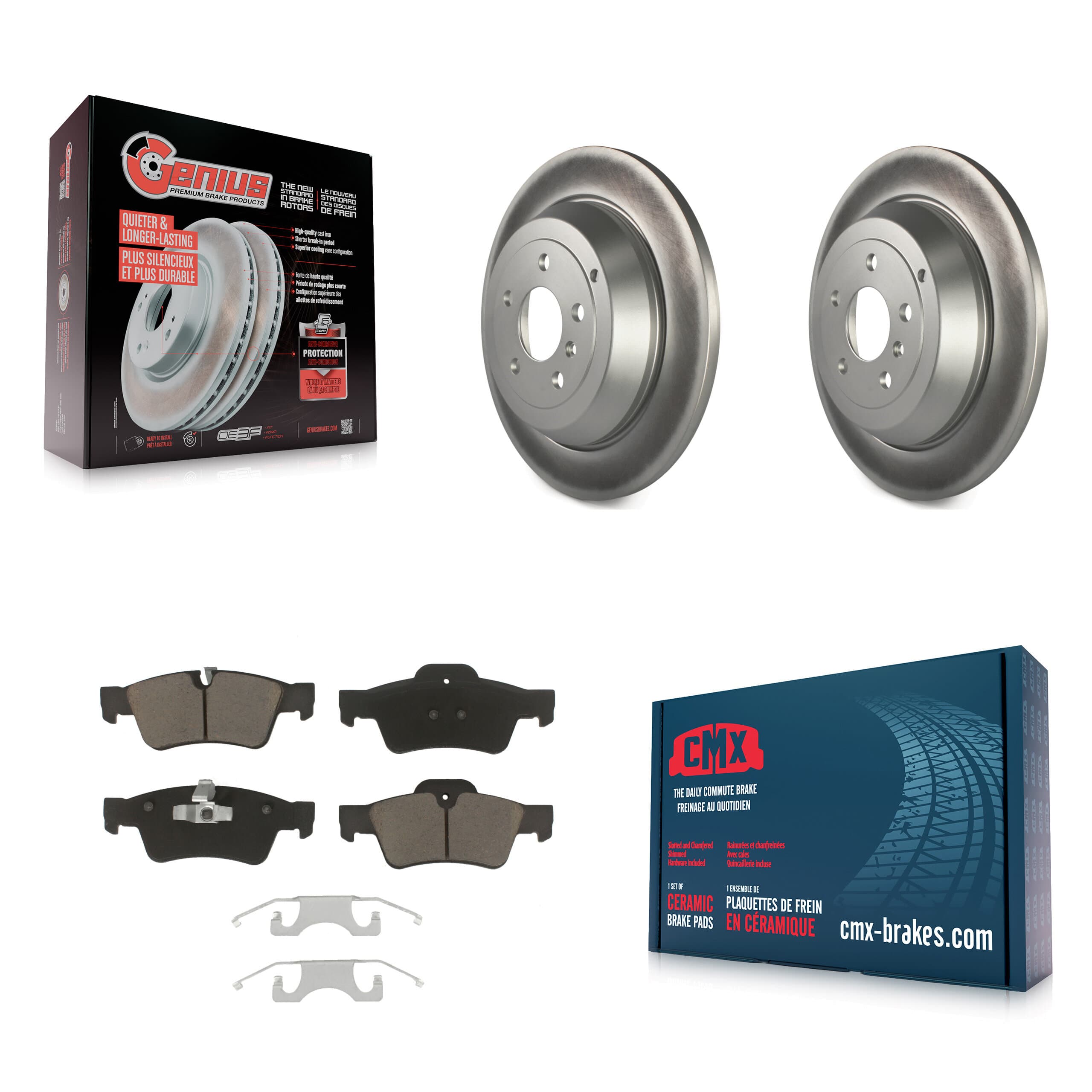 Transit Auto - KGC-101616 - Rear Disc Brake Kits image 1
