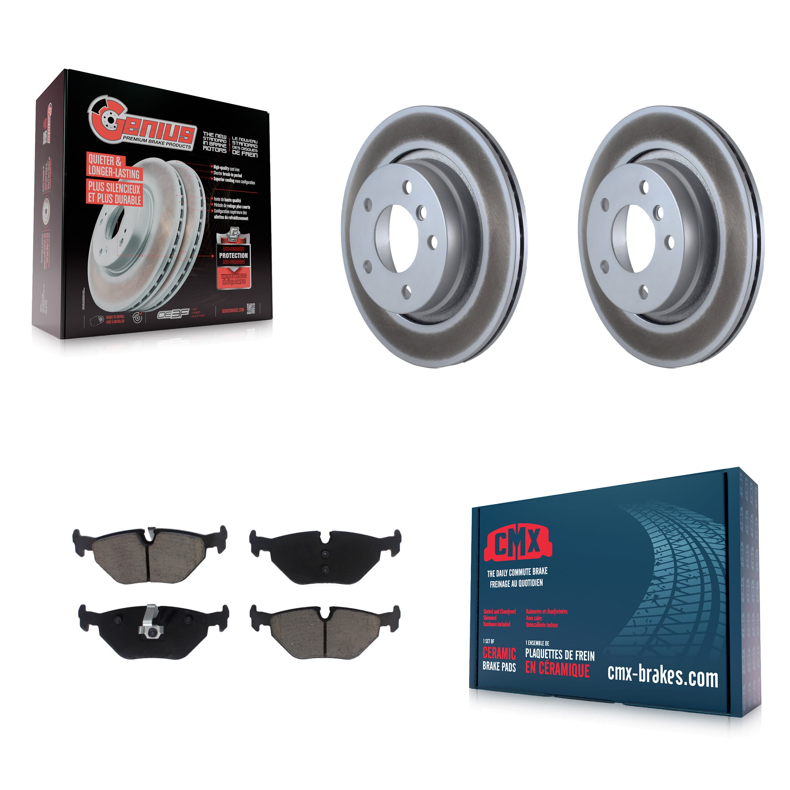 Transit Auto - KGC-101618 - Rear Disc Brake Kits image 1