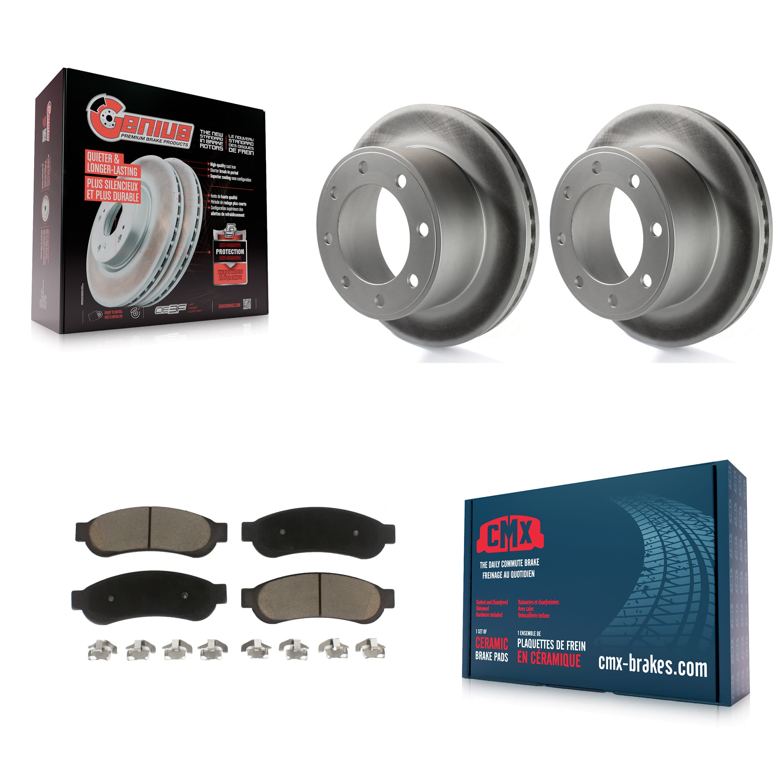 Transit Auto - KGC-101619 - Rear Disc Brake Kits image 1