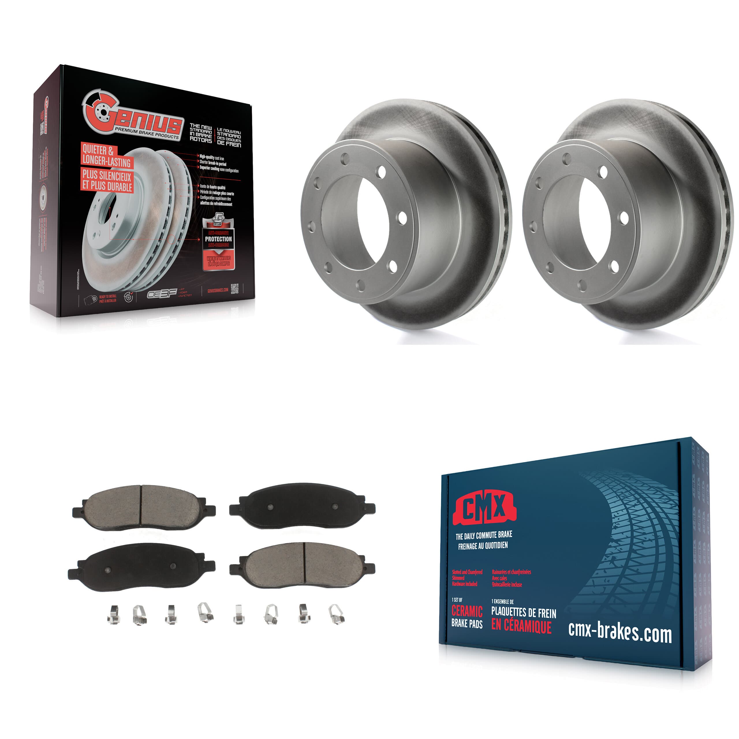 Transit Auto - KGC-101620 - Rear Disc Brake Kits image 1