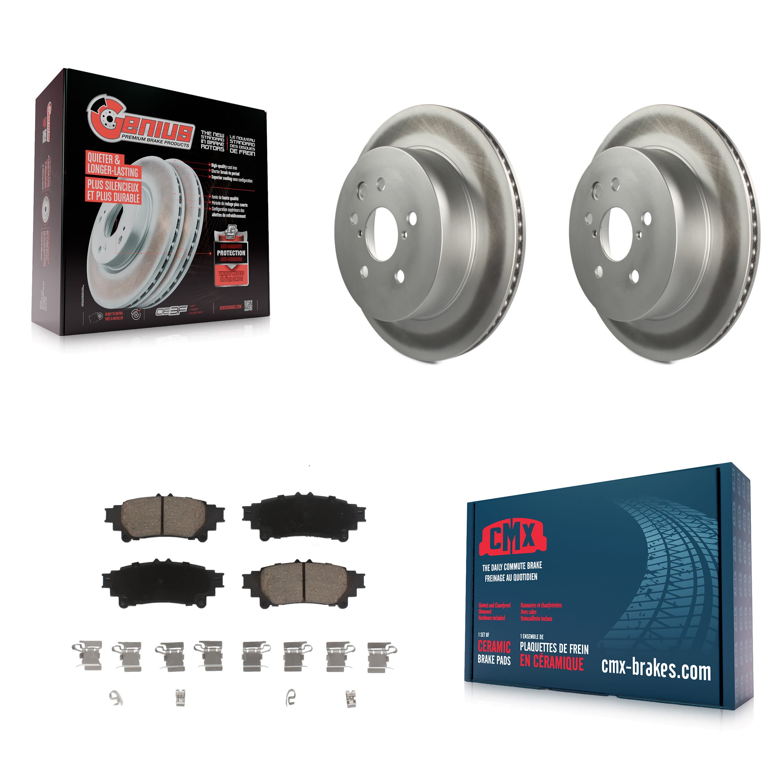 Transit Auto - KGC-101623 - Rear Disc Brake Kits image 1