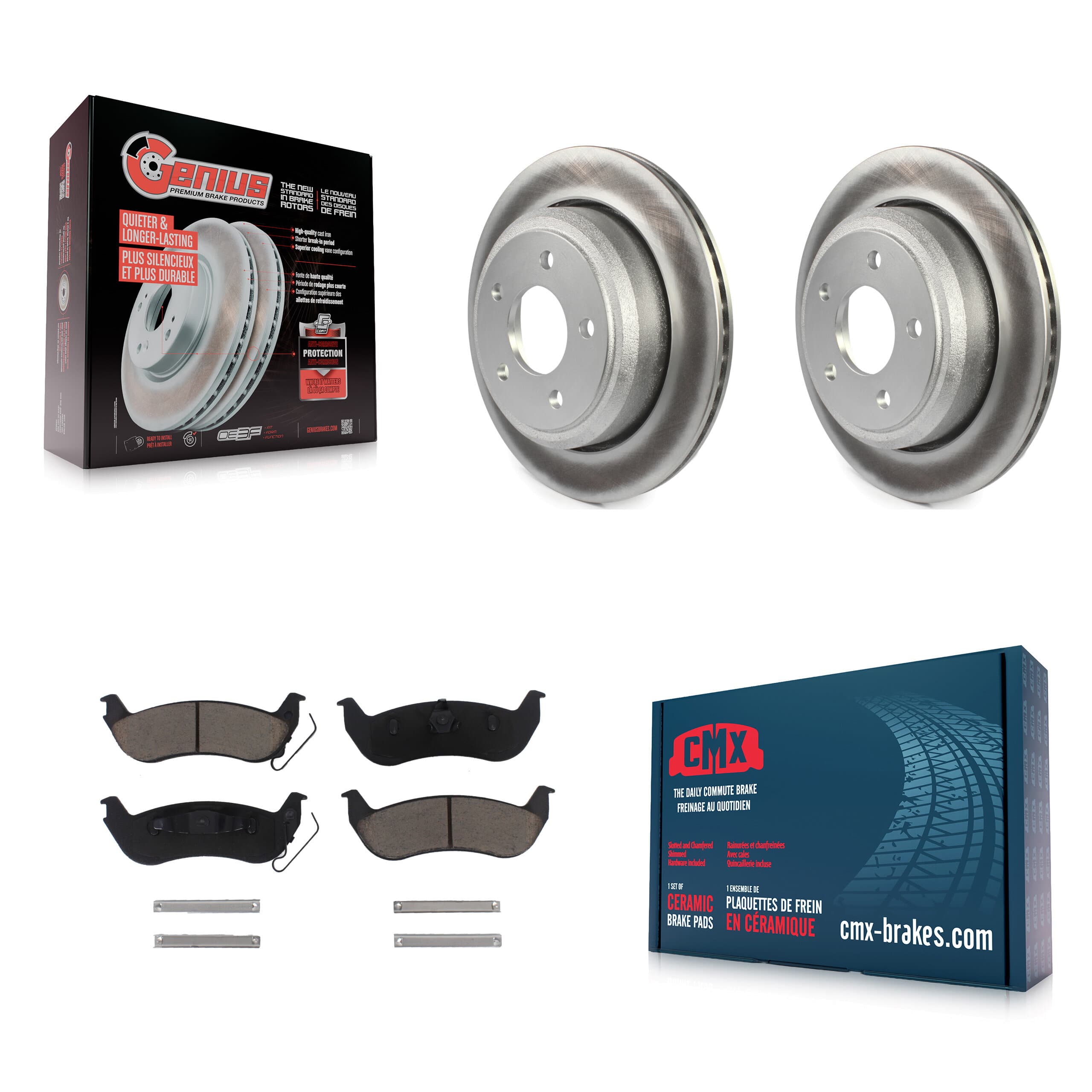 Transit Auto - KGC-101632 - Rear Disc Brake Kits image 1