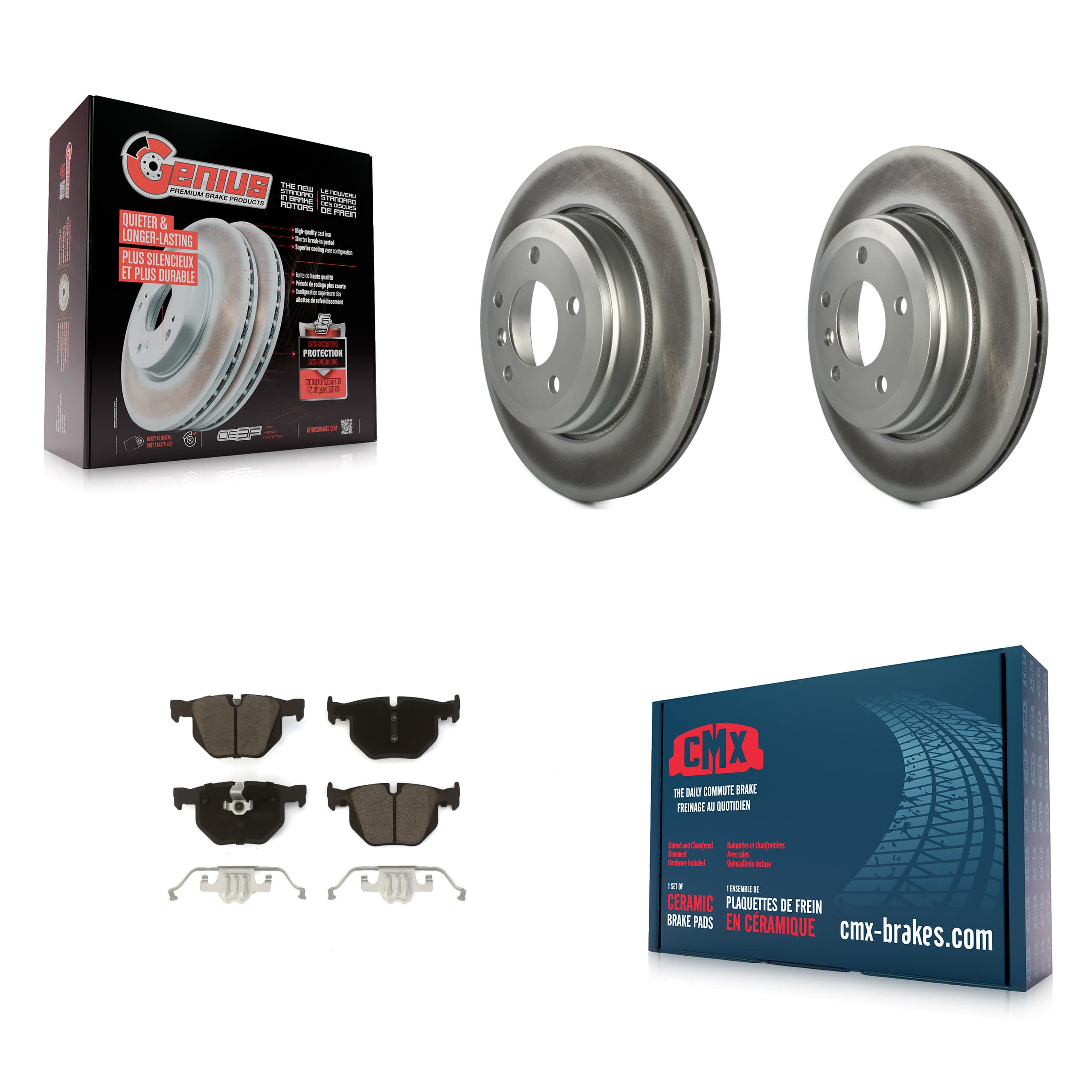 Transit Auto - KGC-101641 - Rear Disc Brake Kits image 1