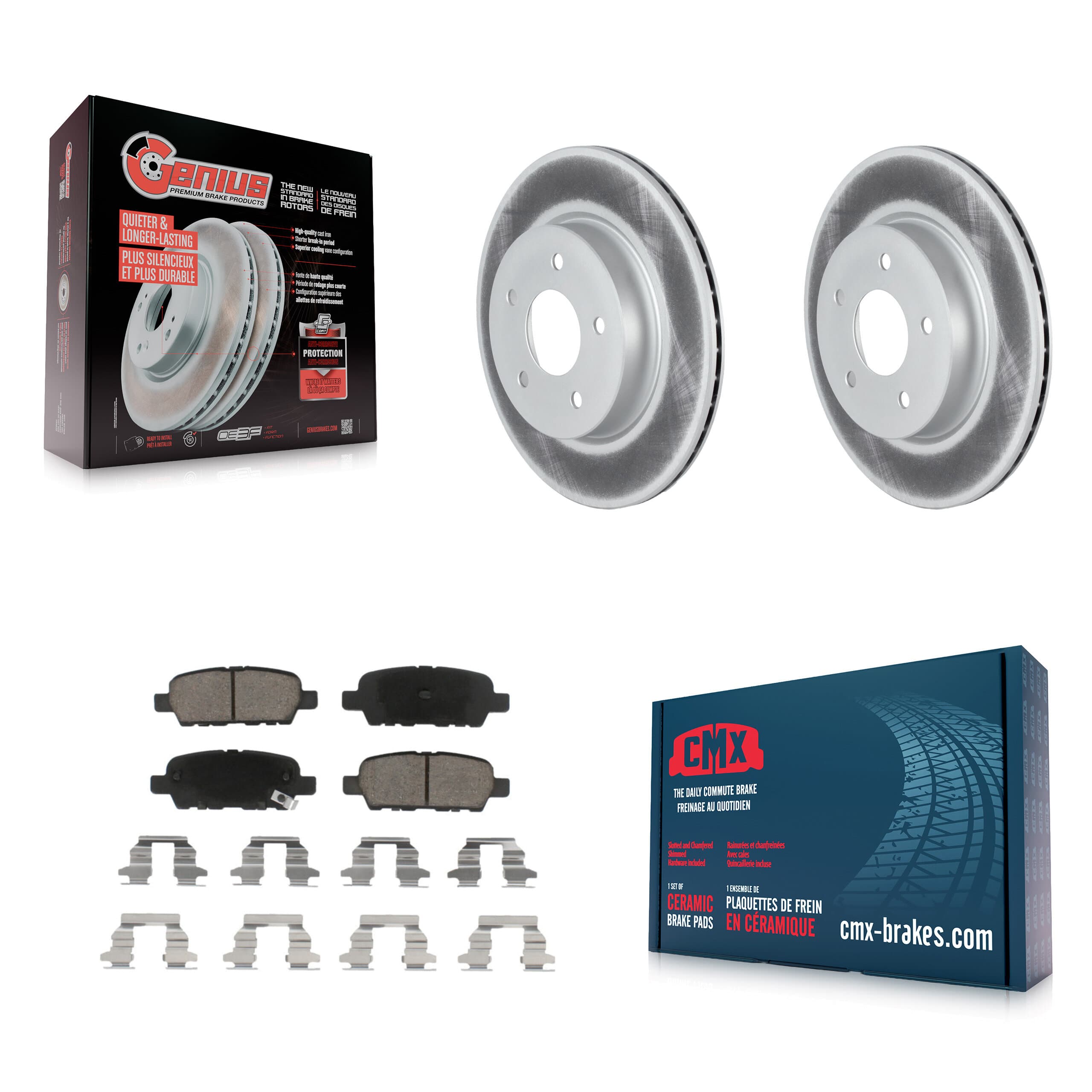 Transit Auto - KGC-101642 - Rear Disc Brake Kits image 1