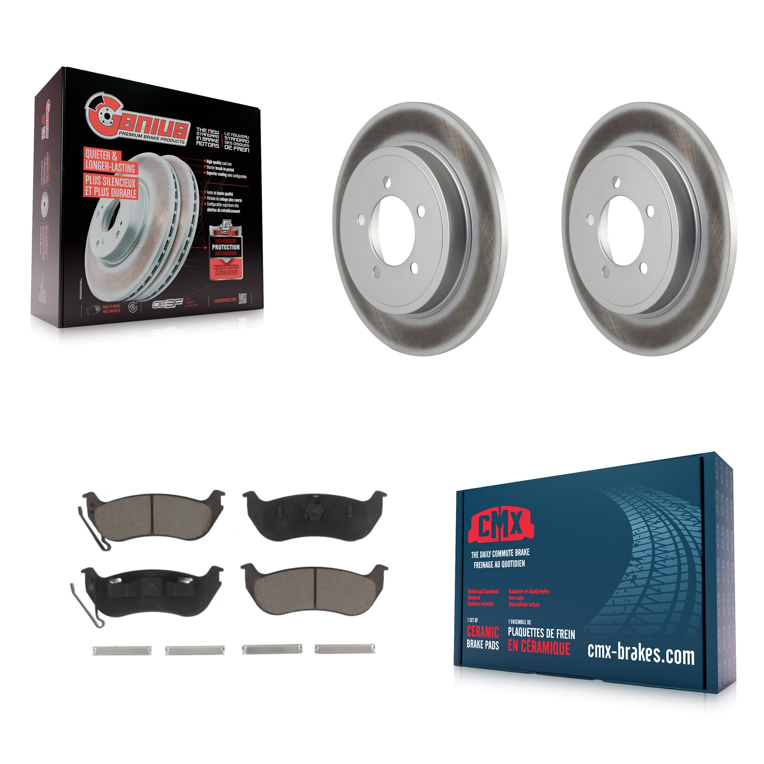 Transit Auto - KGC-101647 - Rear Disc Brake Kits image 1