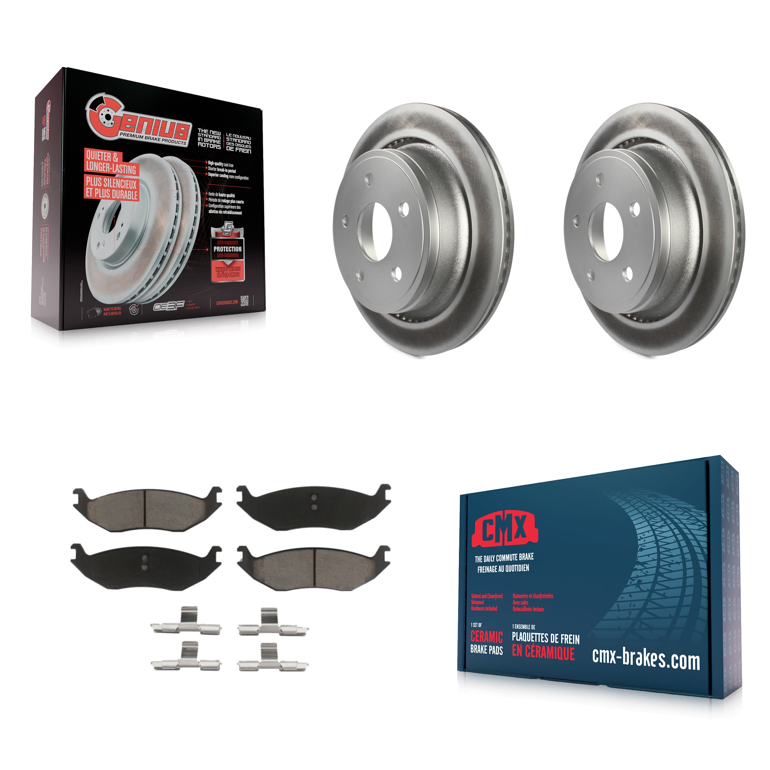 Transit Auto - KGC-101656 - Rear Disc Brake Kits image 1