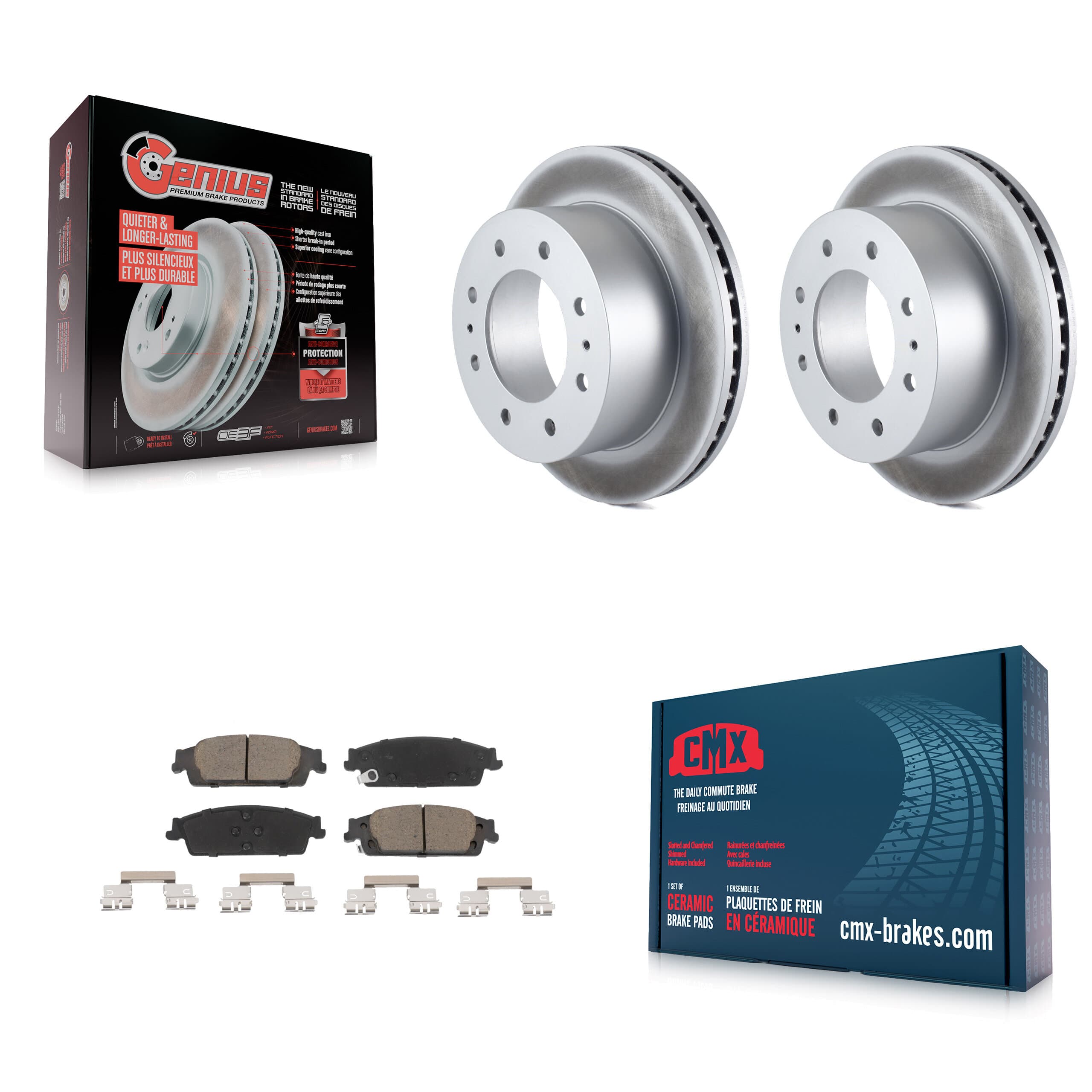 Transit Auto - KGC-101664 - Rear Disc Brake Kits image 1