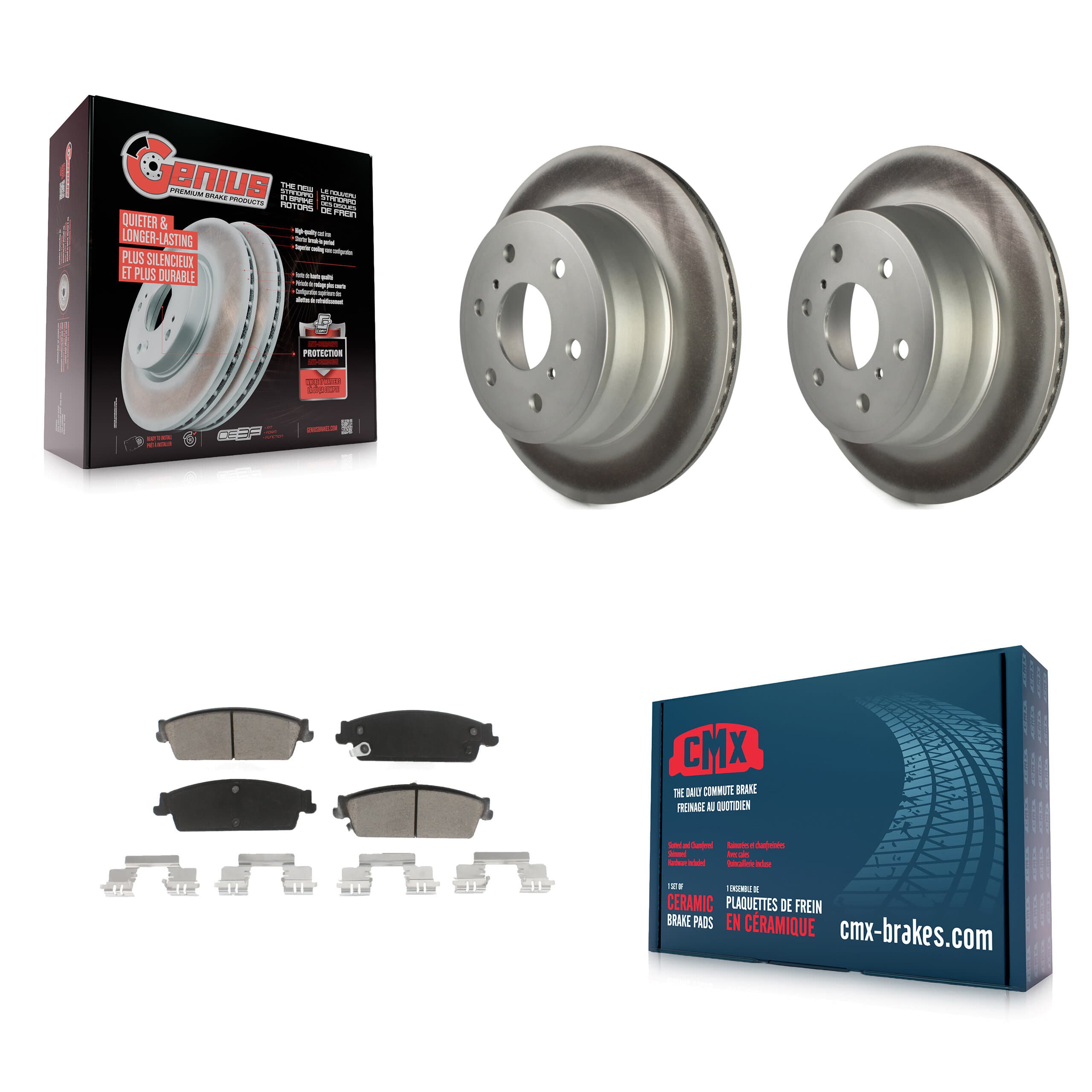 Transit Auto - KGC-101666 - Rear Disc Brake Kits image 1