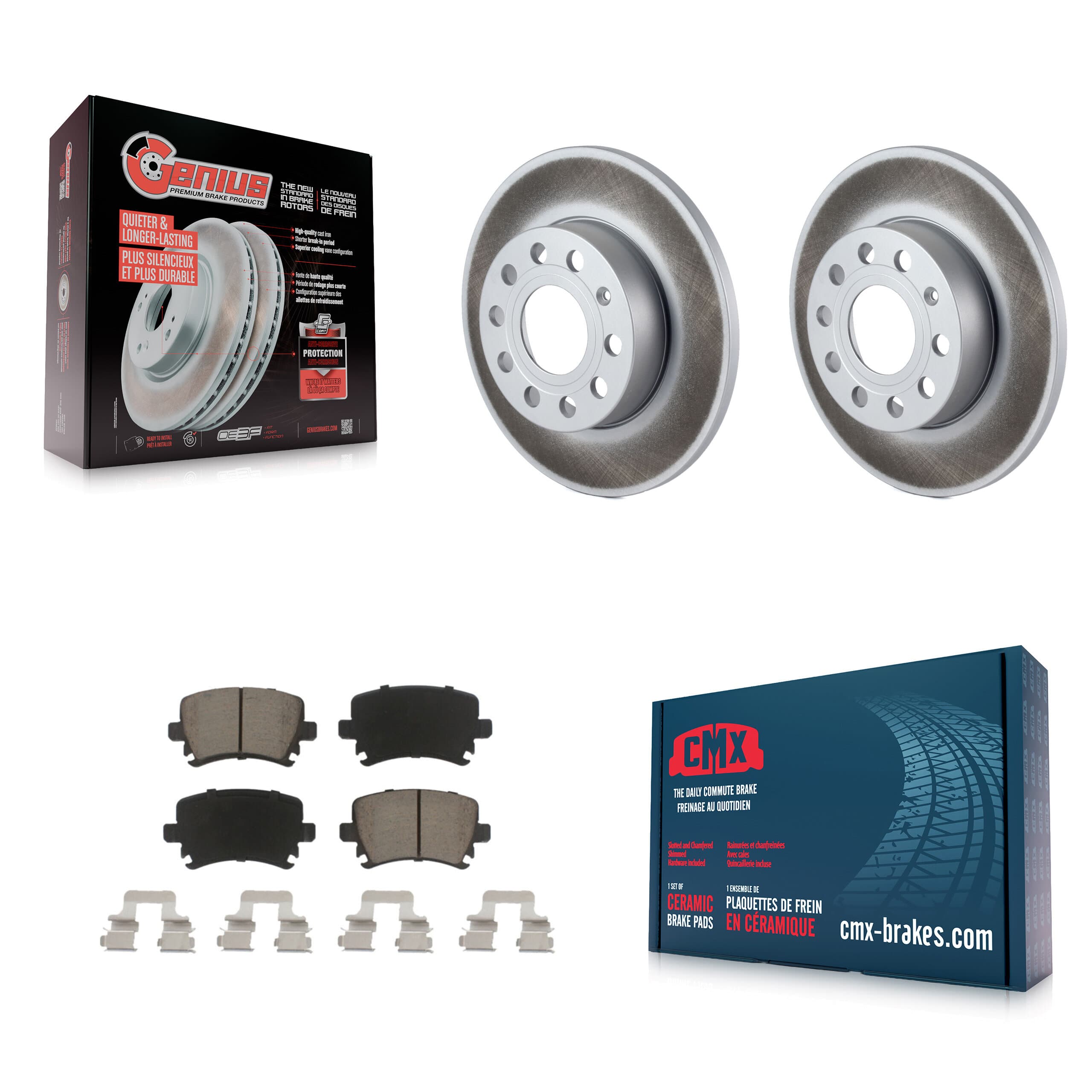 Transit Auto - KGC-101669 - Rear Disc Brake Kits image 1