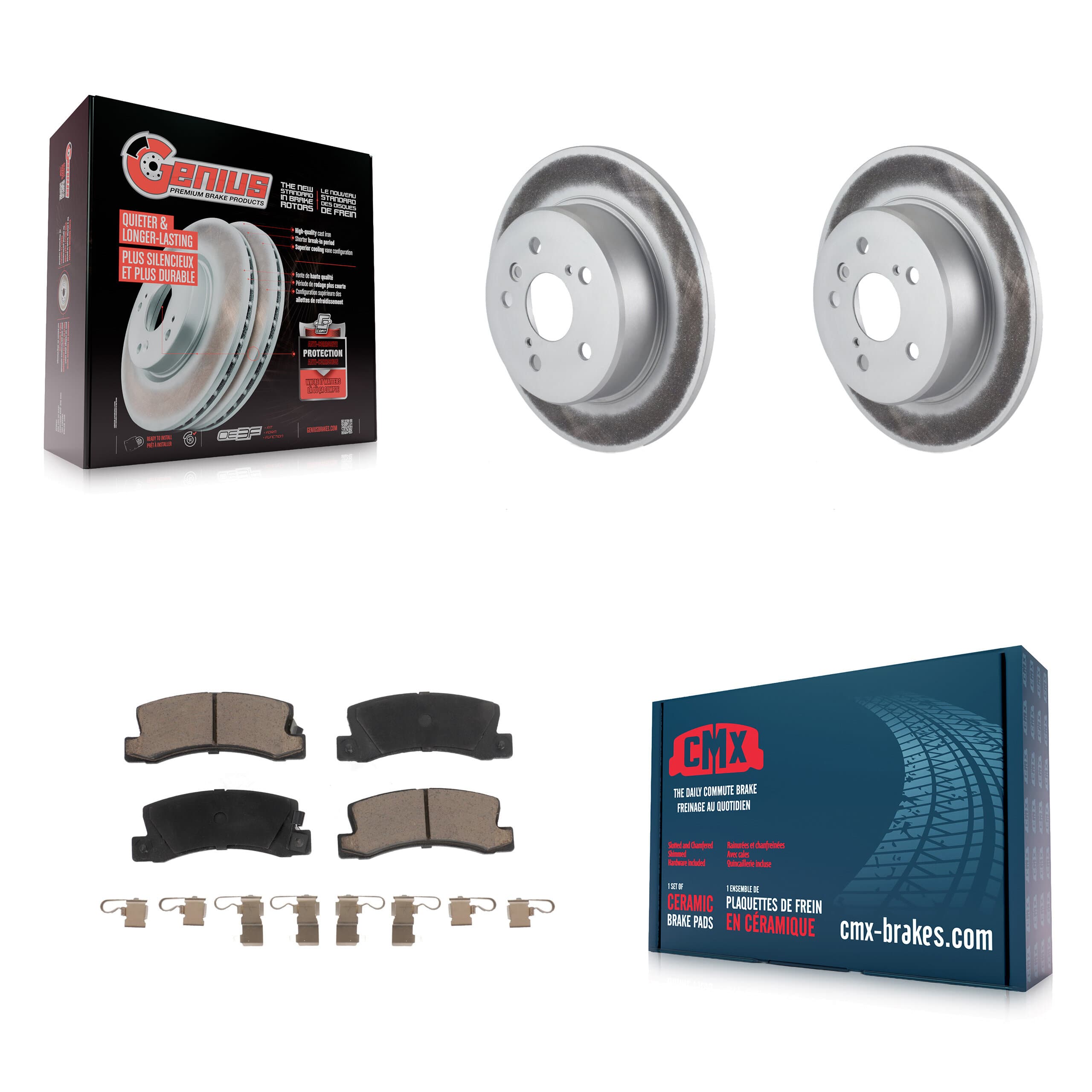 Transit Auto - KGC-101688 - Rear Disc Brake Kits image 1