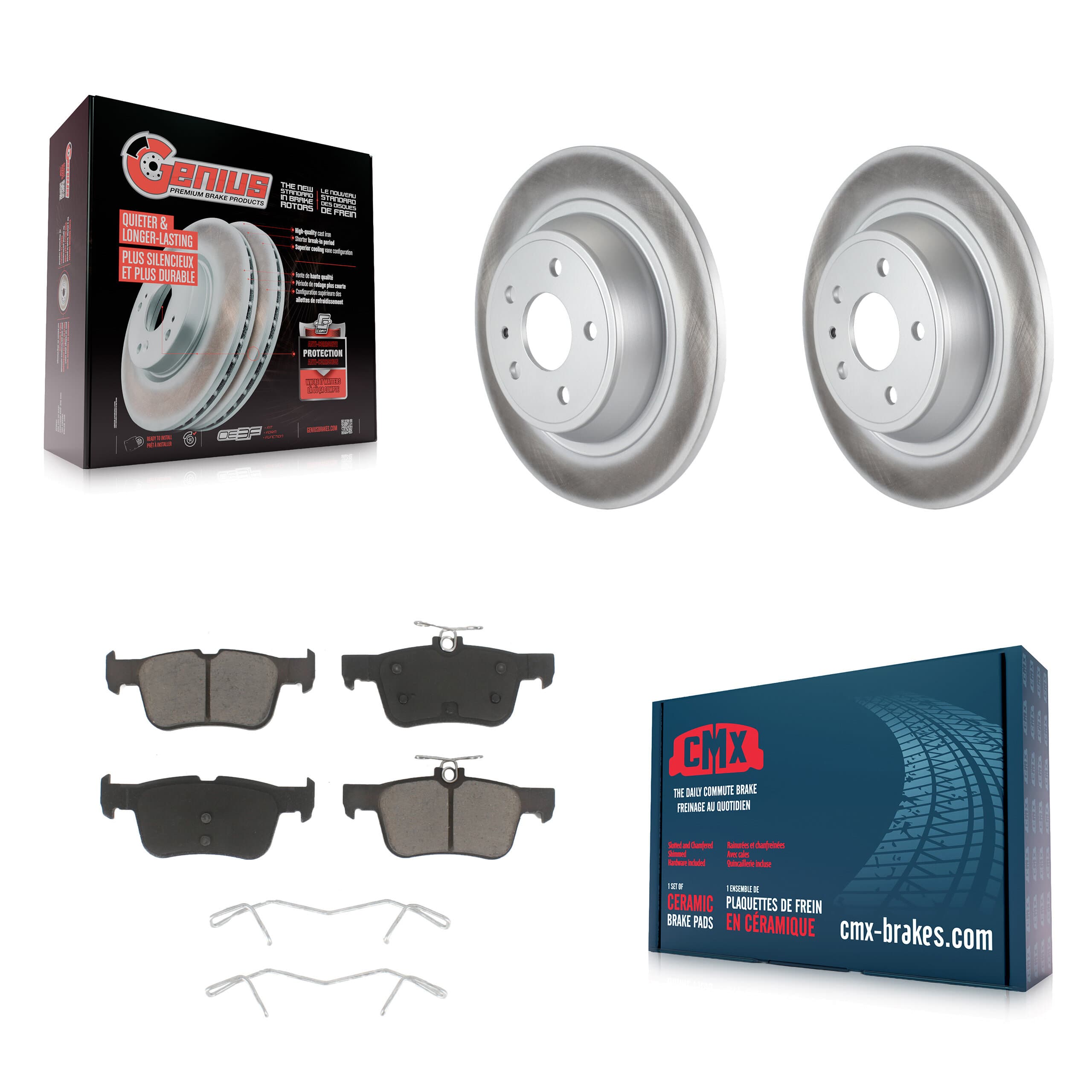 Transit Auto - KGC-101706 - Rear Disc Brake Kits image 1
