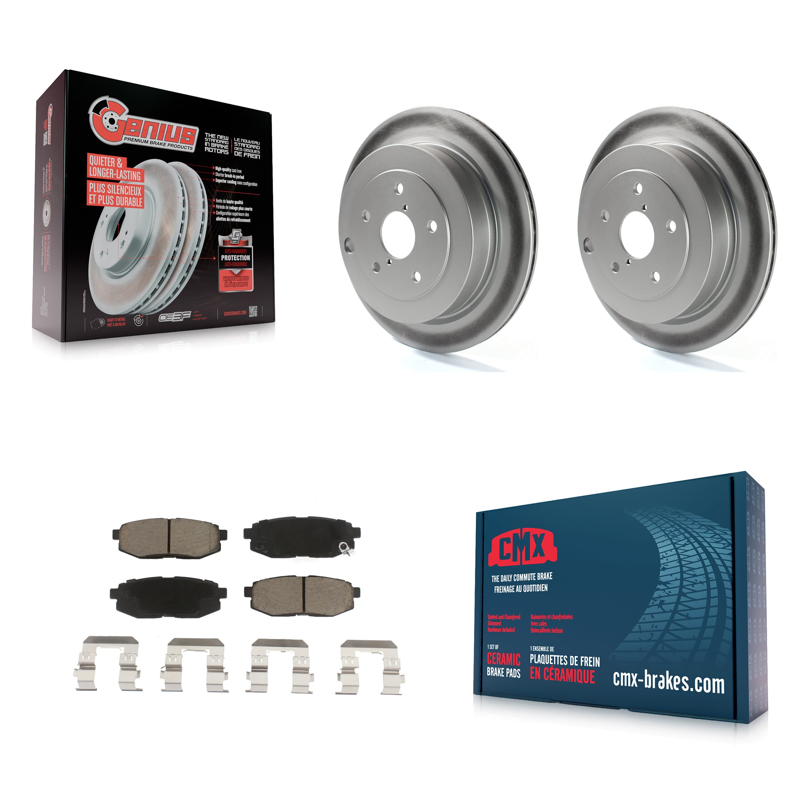Transit Auto - KGC-101715 - Rear Disc Brake Kits image 1