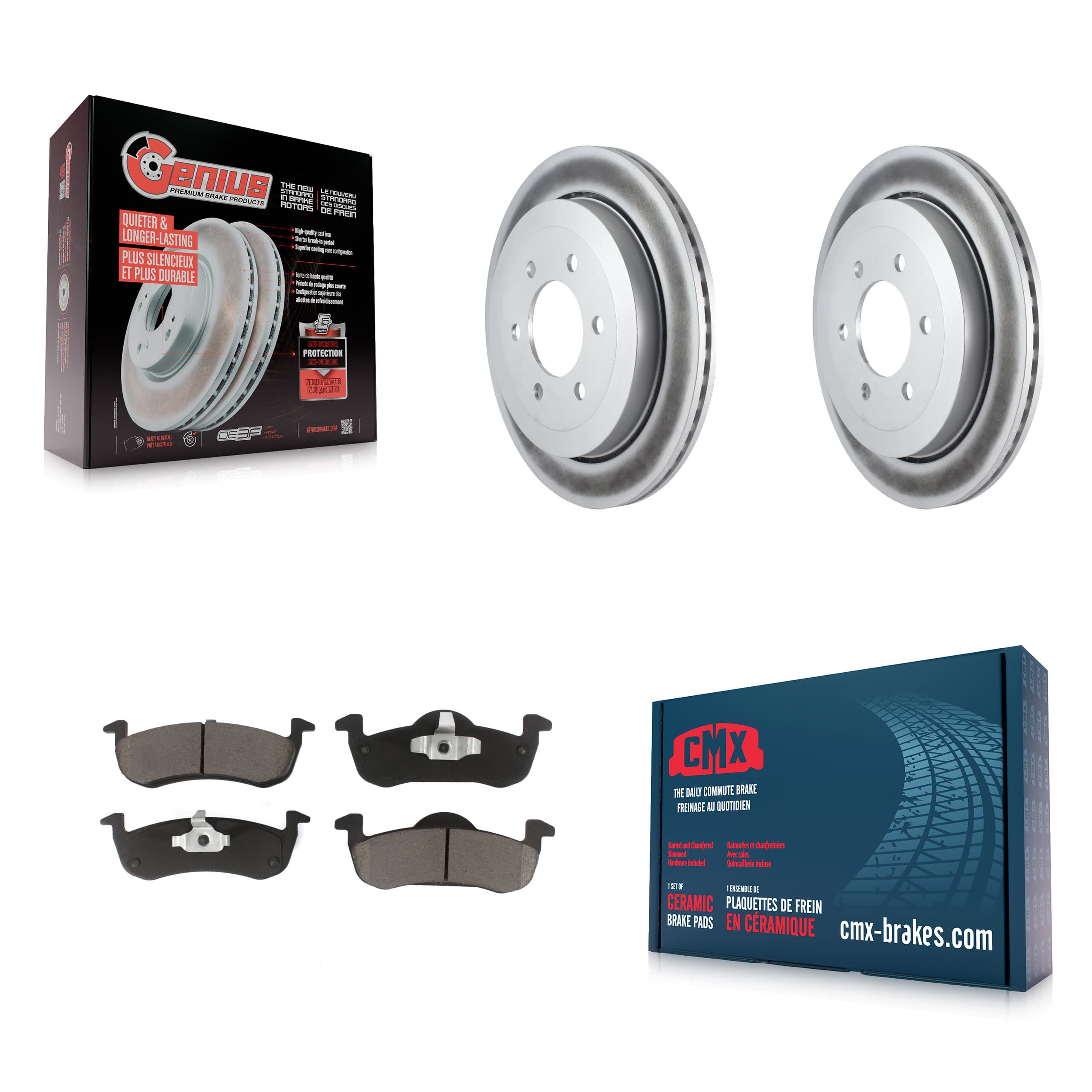 Transit Auto - KGC-101716 - Rear Disc Brake Kits image 1