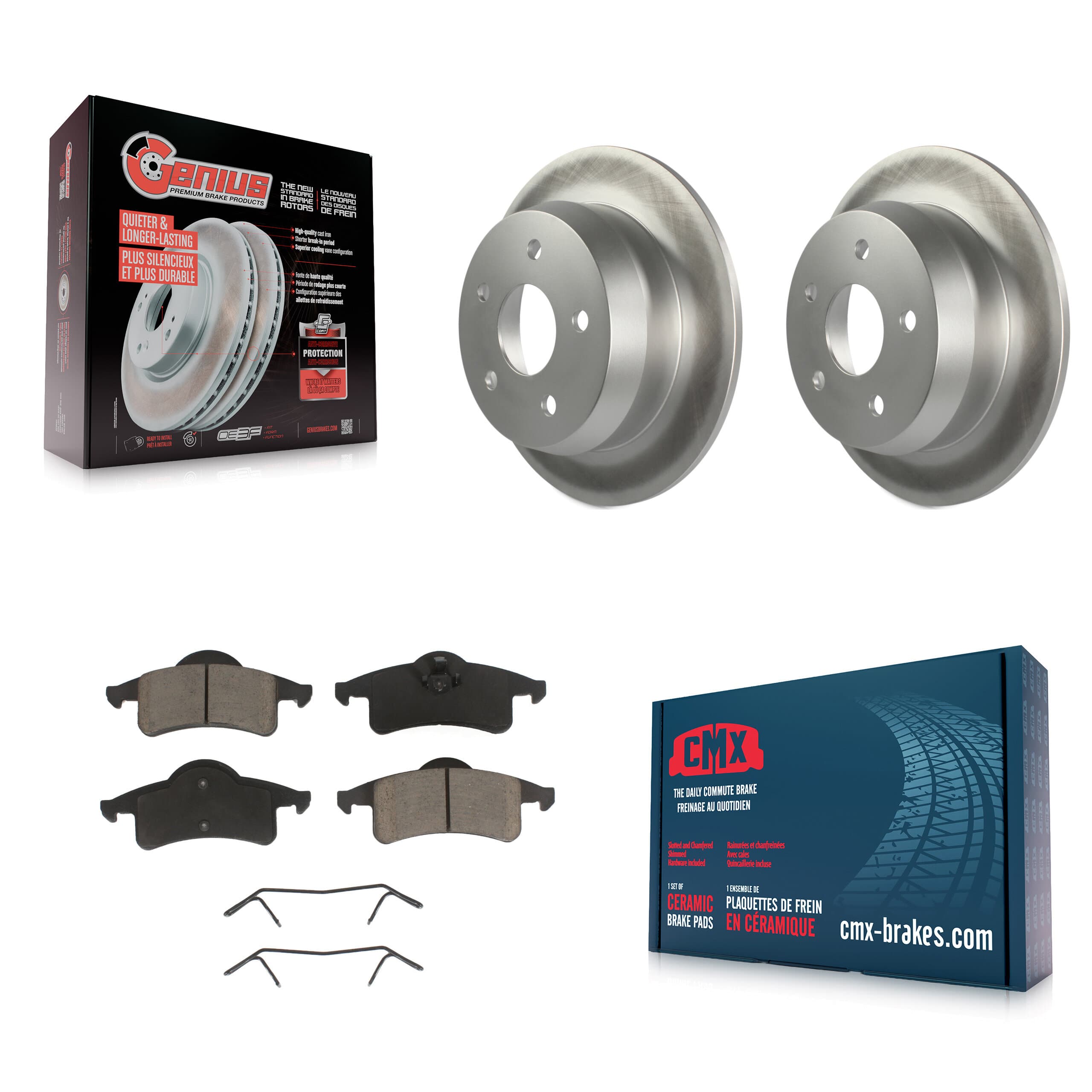 Transit Auto - KGC-101724 - Rear Disc Brake Kits image 1