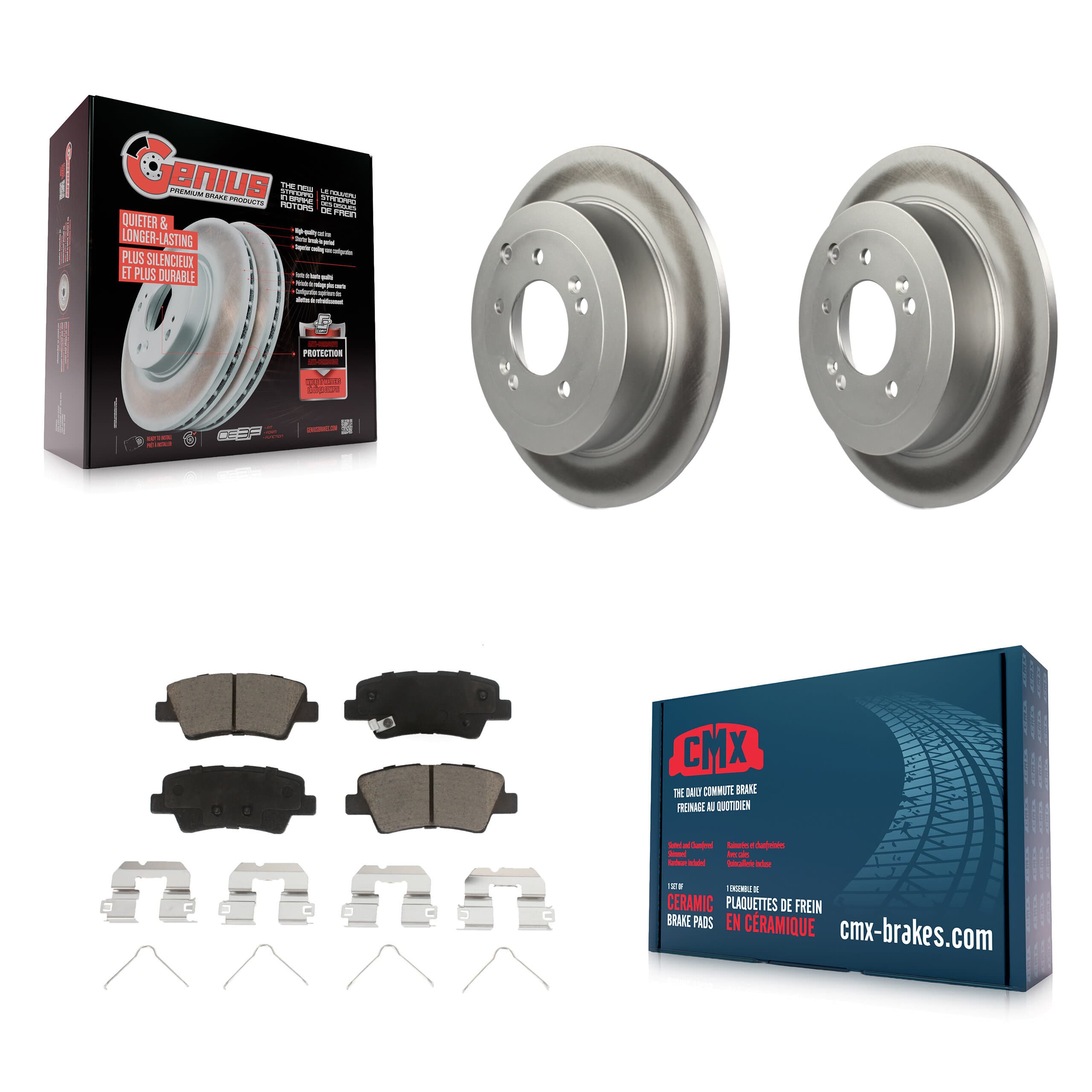 Transit Auto - KGC-101730 - Rear Disc Brake Kits image 1