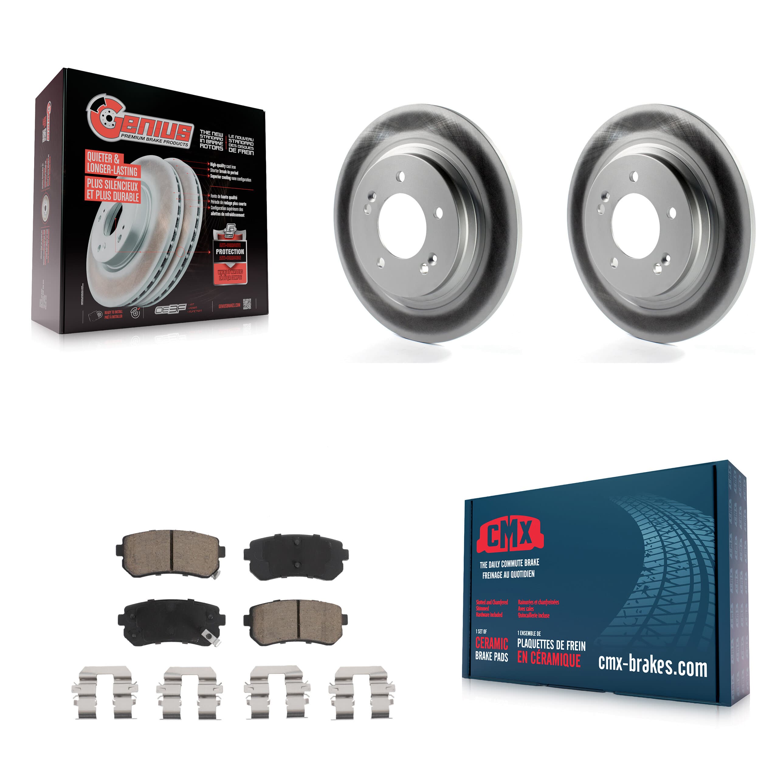 Transit Auto - KGC-101731 - Rear Disc Brake Kits image 1