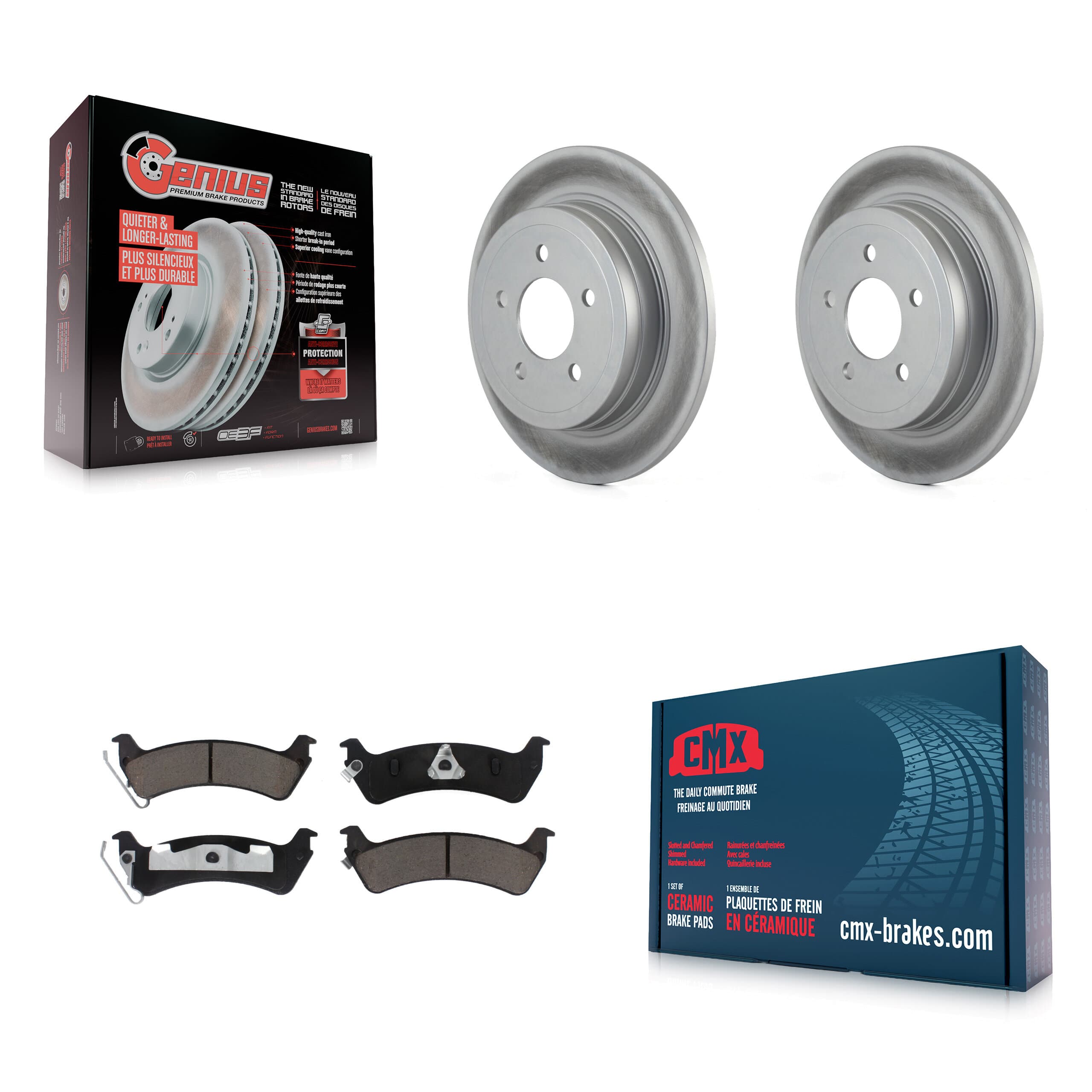 Transit Auto - KGC-101733 - Rear Disc Brake Kits image 1