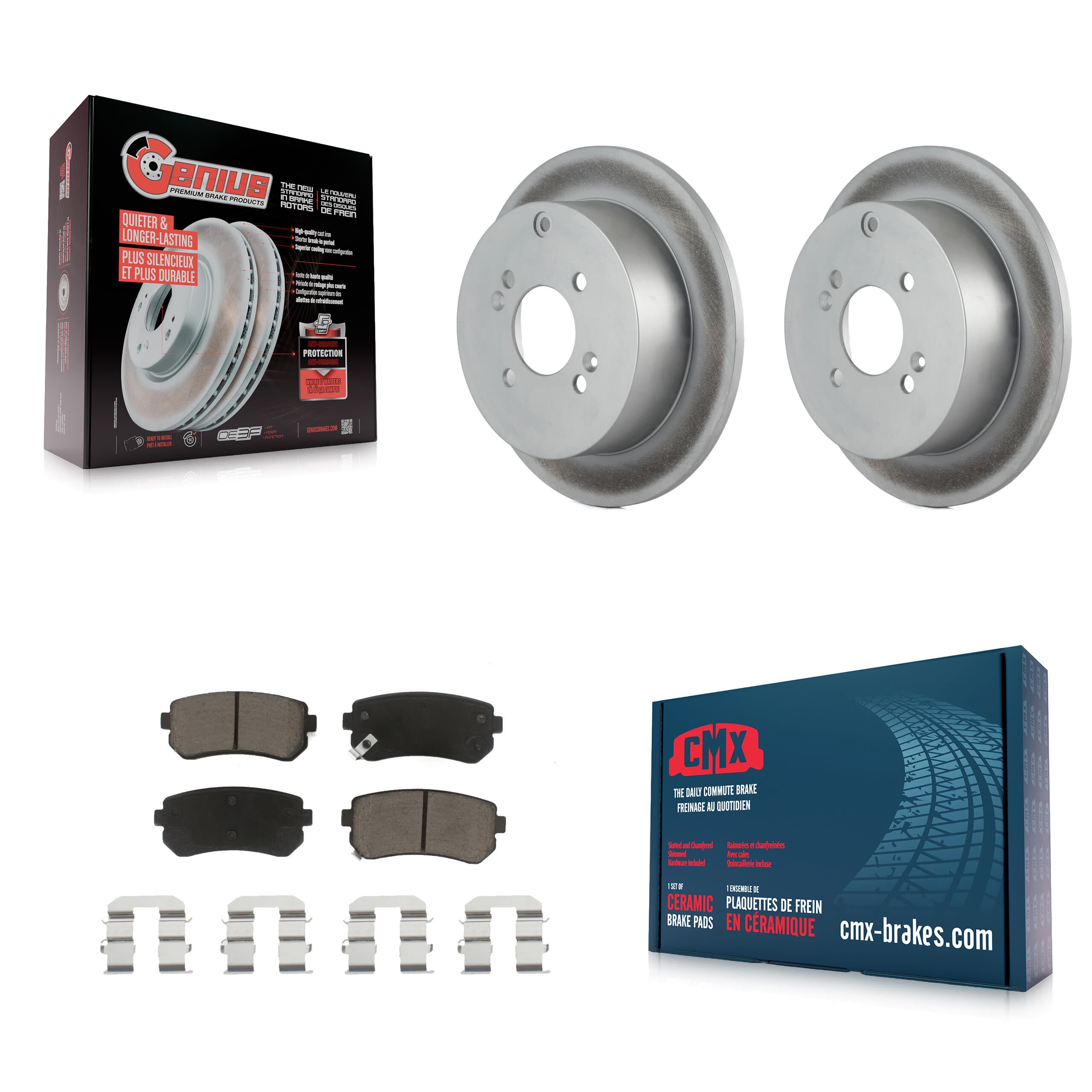 Transit Auto - KGC-101735 - Rear Disc Brake Kits image 1