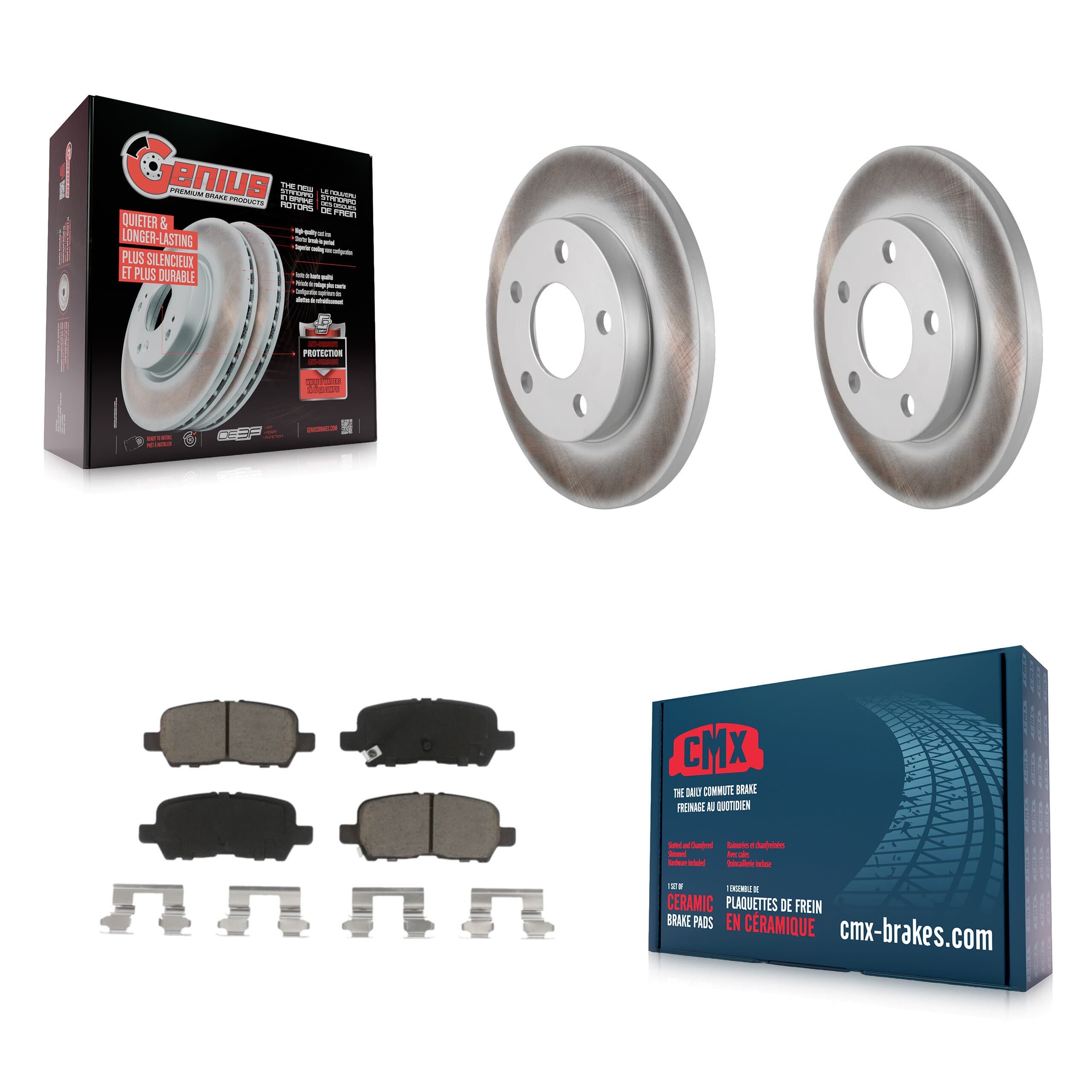 Transit Auto - KGC-101741 - Rear Disc Brake Kits image 1