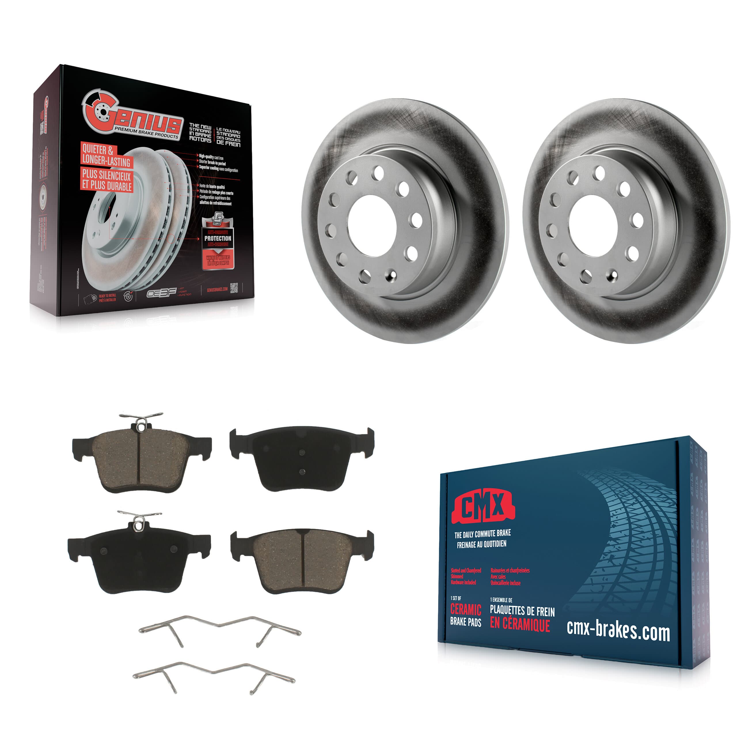 Transit Auto - KGC-101753 - Rear Disc Brake Kits image 1