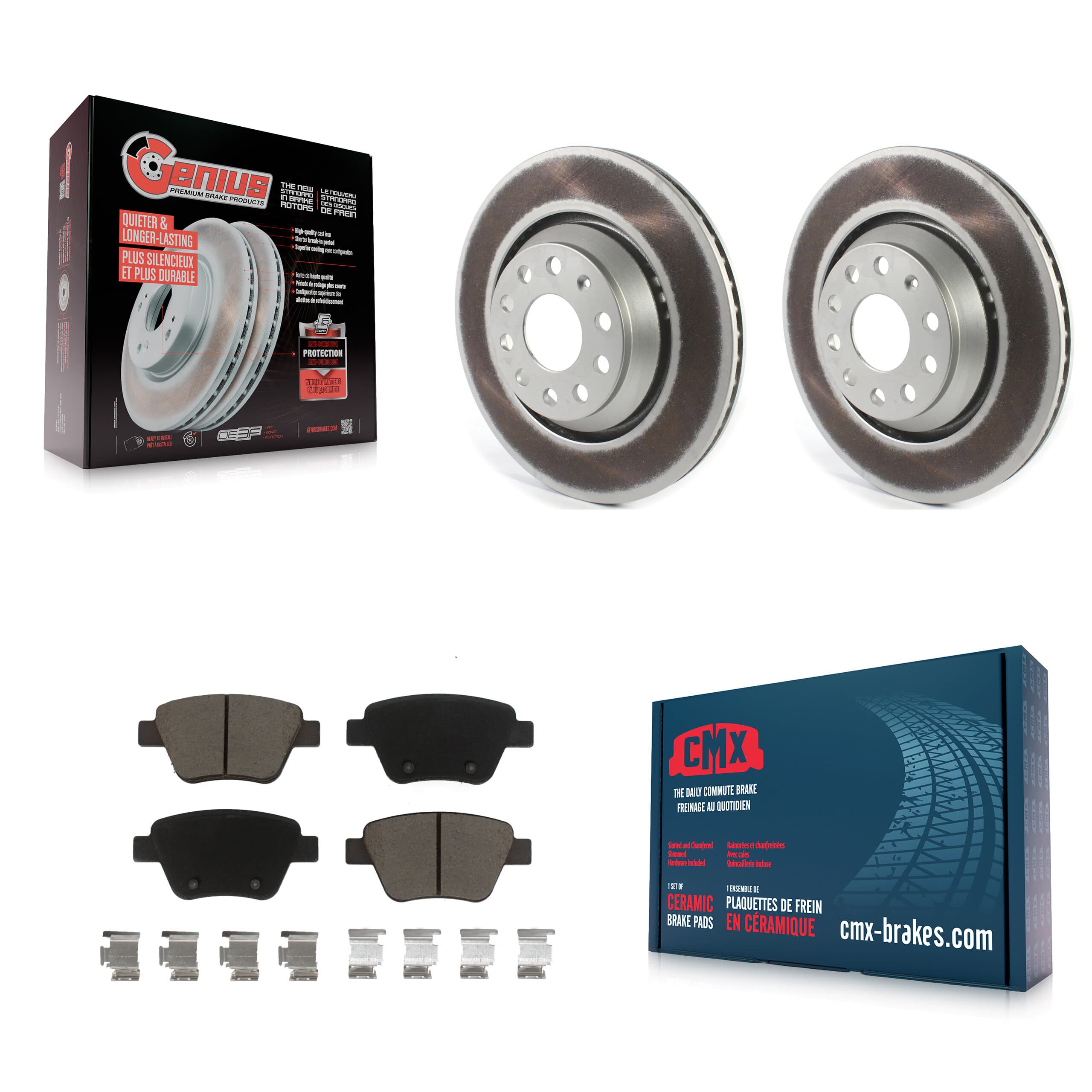 Transit Auto - KGC-101756 - Rear Disc Brake Kits image 1