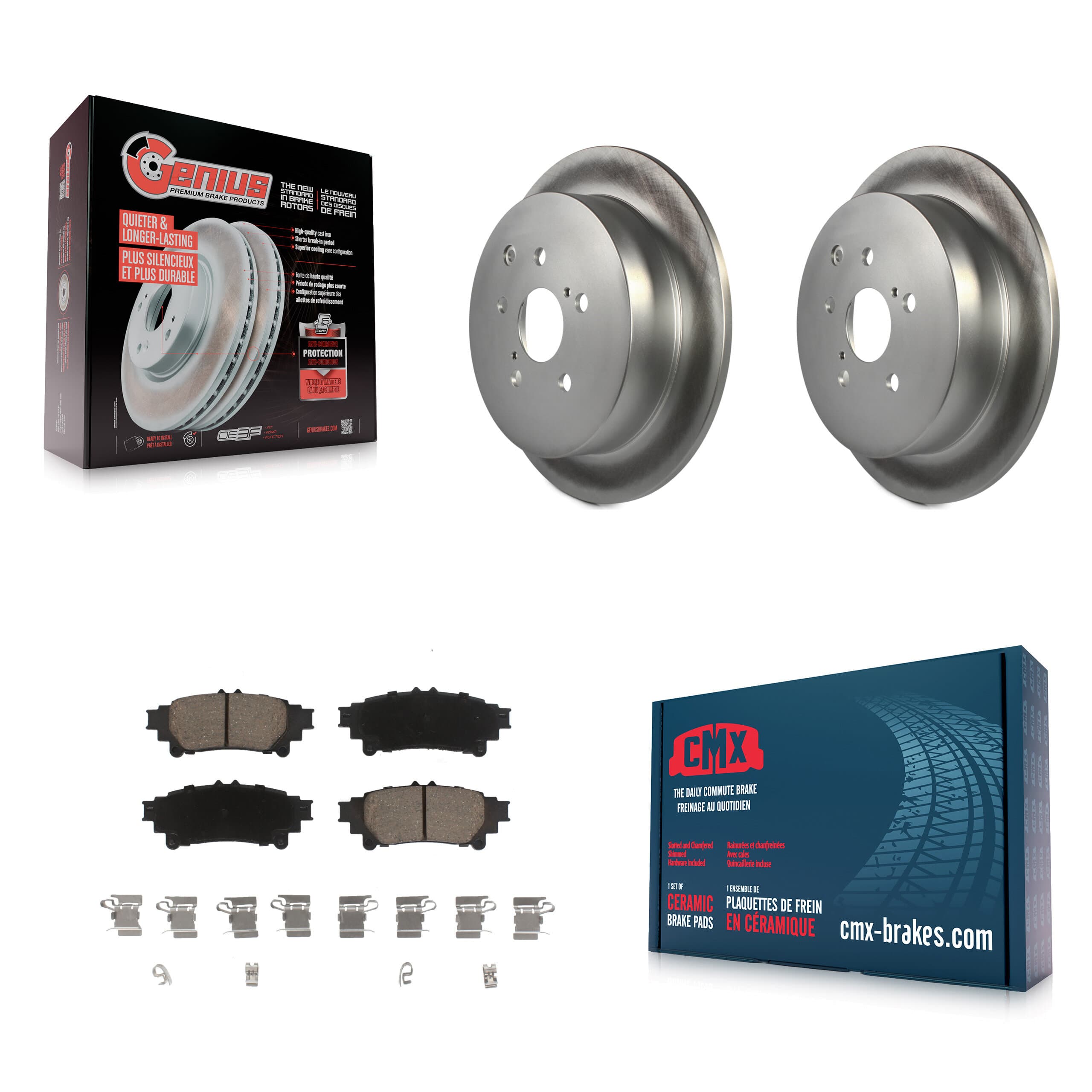 Transit Auto - KGC-101761 - Rear Disc Brake Kits image 1