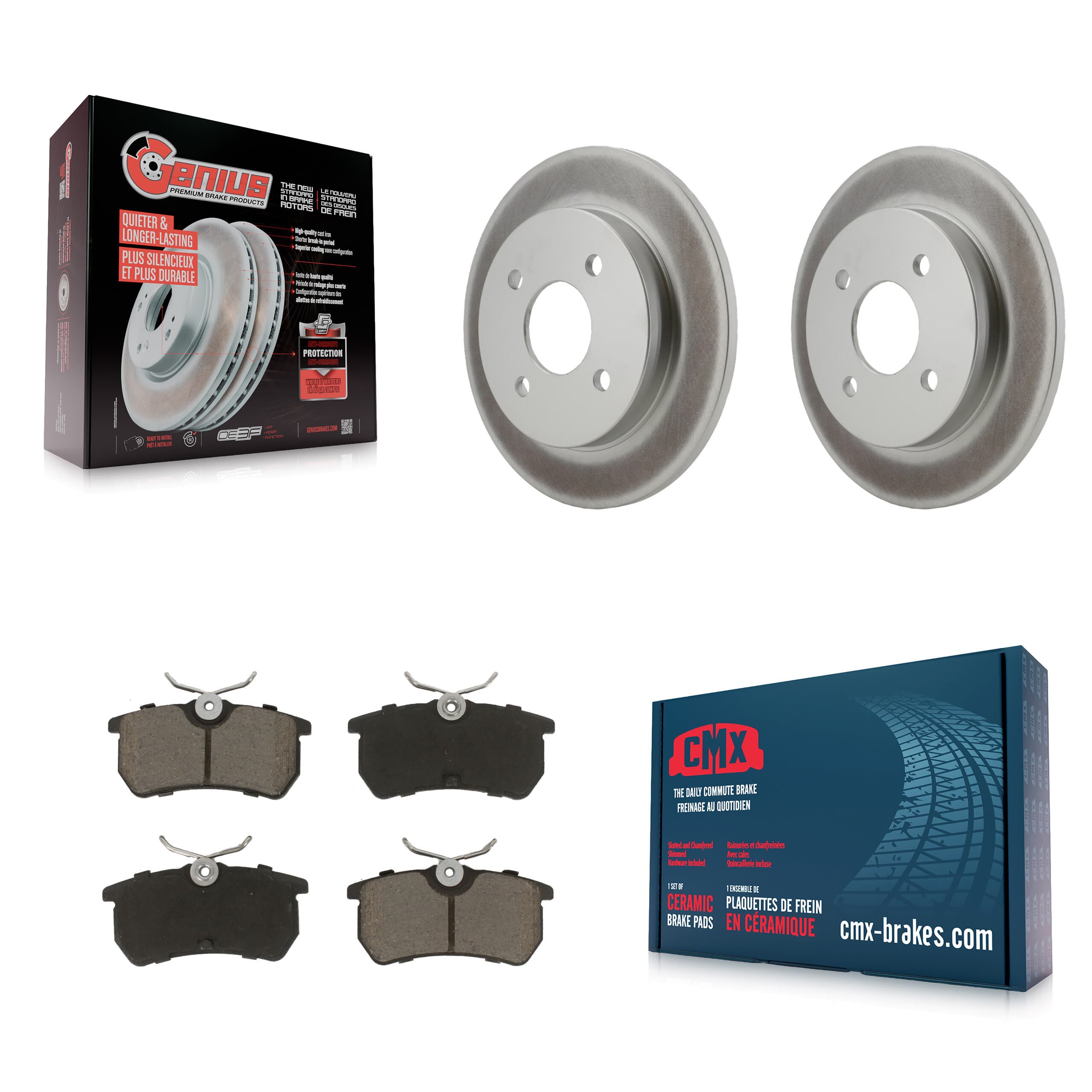 Transit Auto - KGC-101766 - Rear Disc Brake Kits image 1