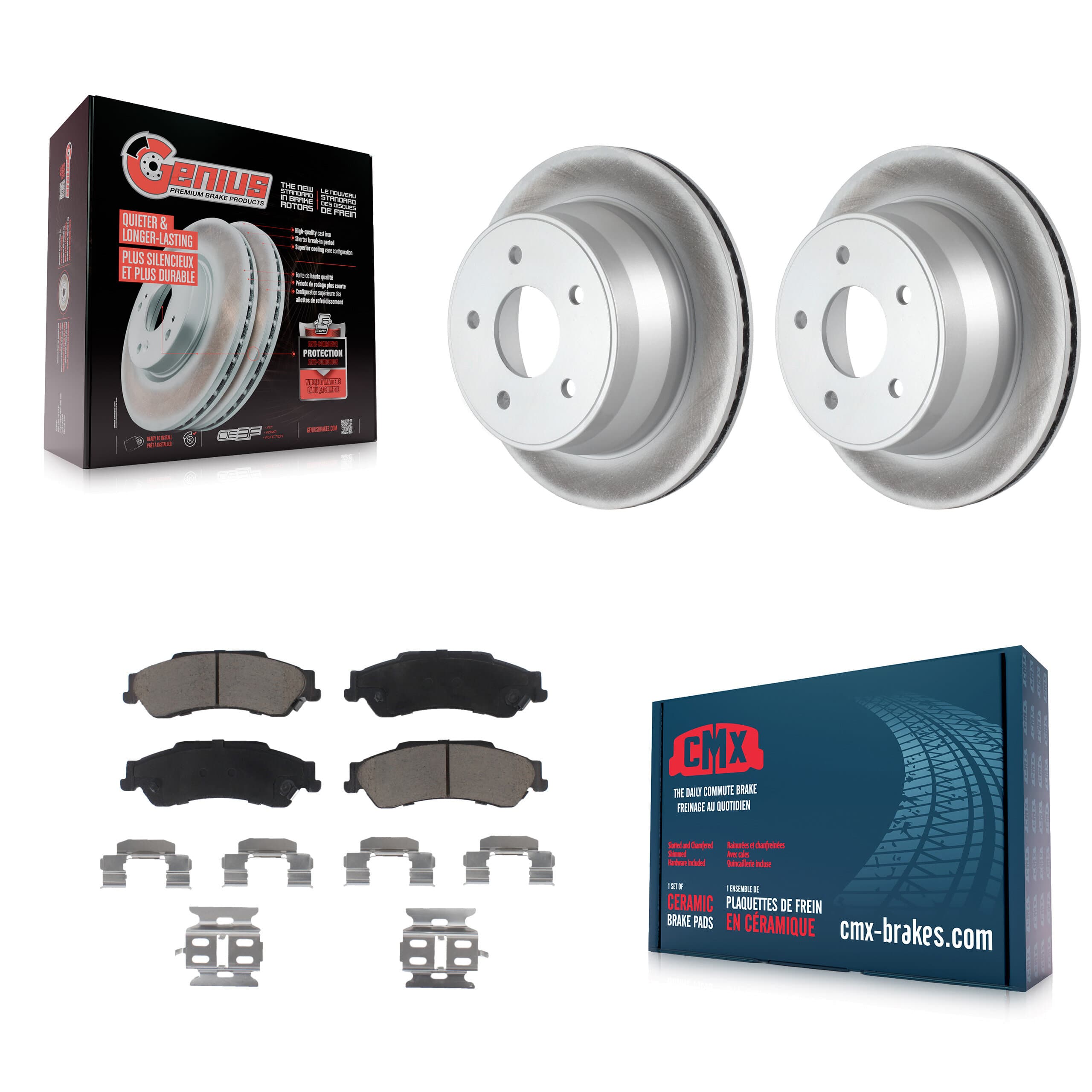 Transit Auto - KGC-101768 - Rear Disc Brake Kits image 1