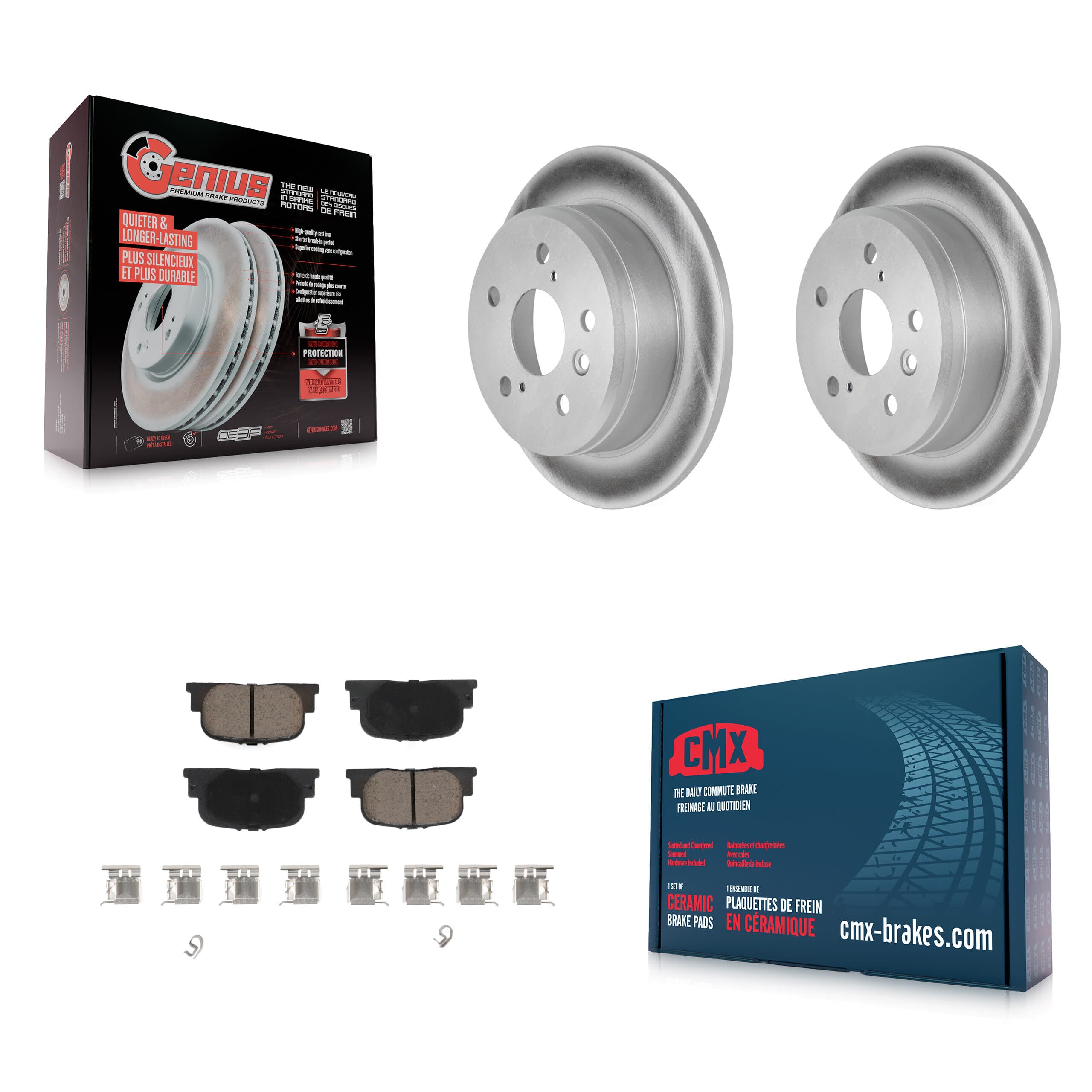 Transit Auto - KGC-101773 - Rear Disc Brake Kits image 1