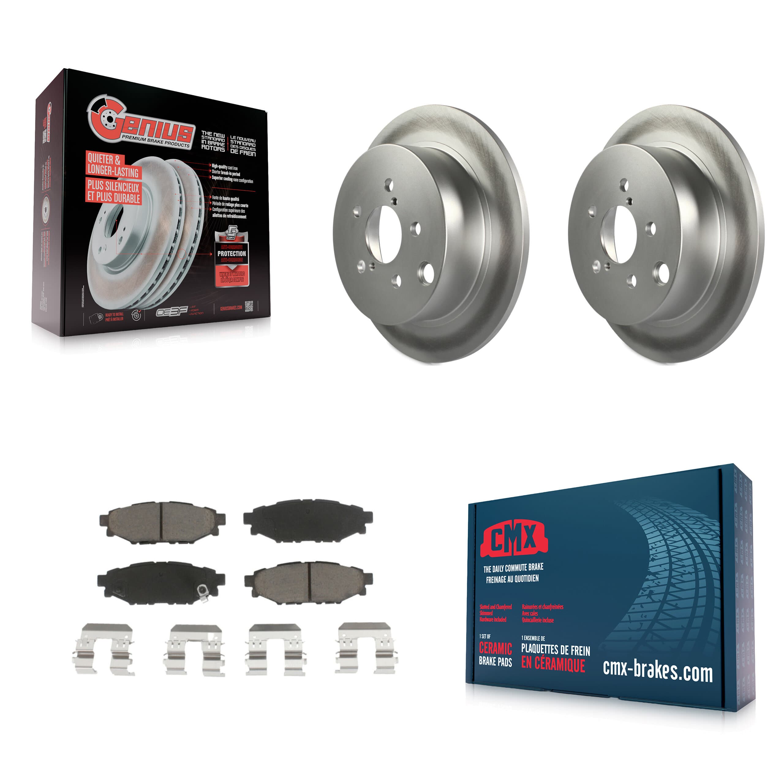 Transit Auto - KGC-101778 - Rear Disc Brake Kits image 1