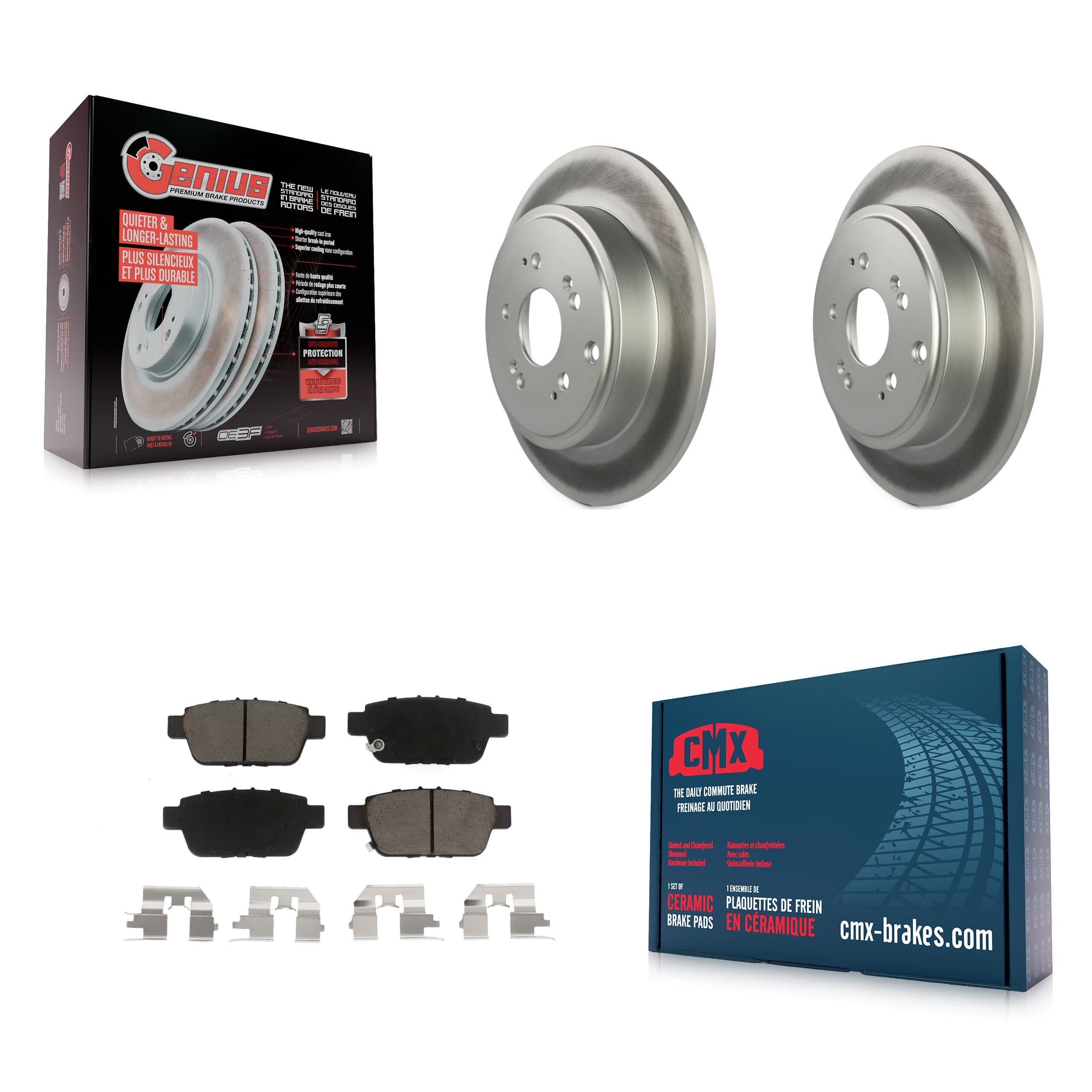 Transit Auto - KGC-101787 - Rear Disc Brake Kits image 1