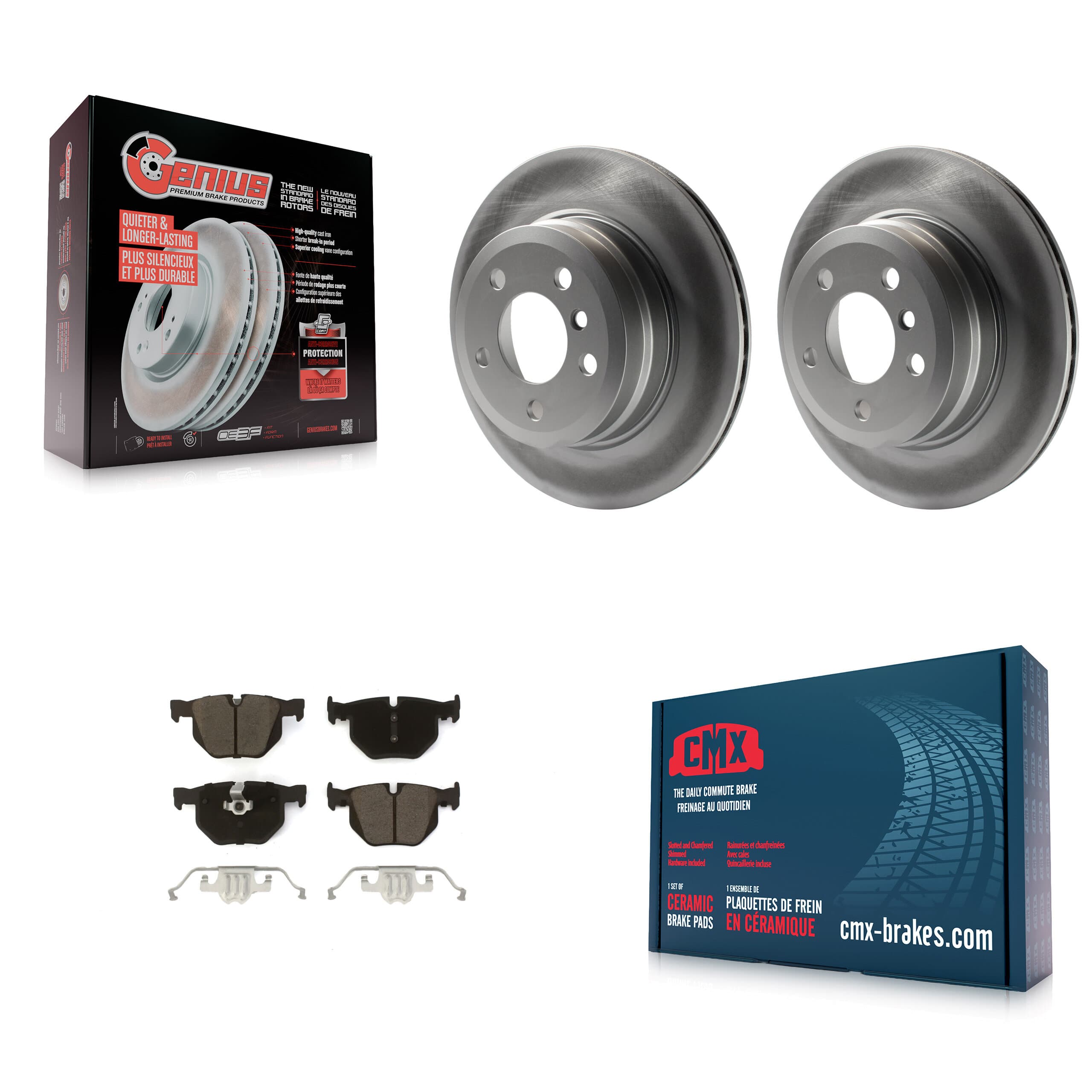 Transit Auto - KGC-101789 - Rear Disc Brake Kits image 1
