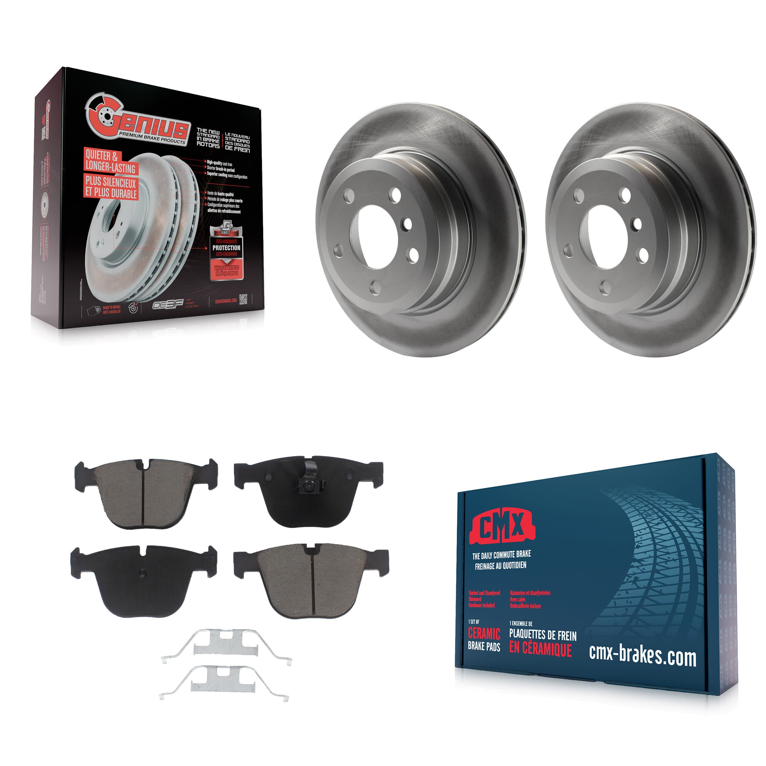 Transit Auto - KGC-101791 - Rear Disc Brake Kits image 1