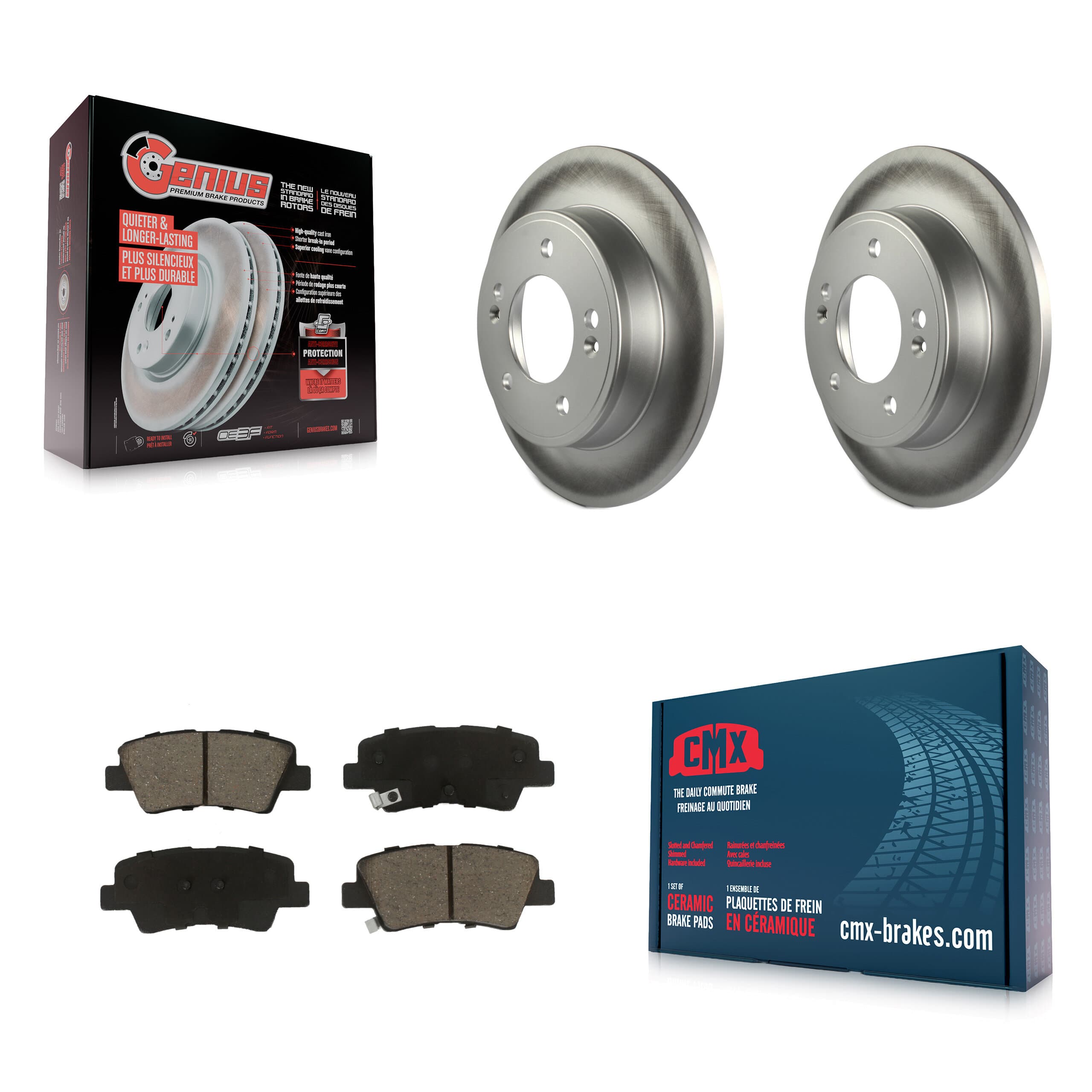 Transit Auto - KGC-101794 - Rear Disc Brake Kits image 1