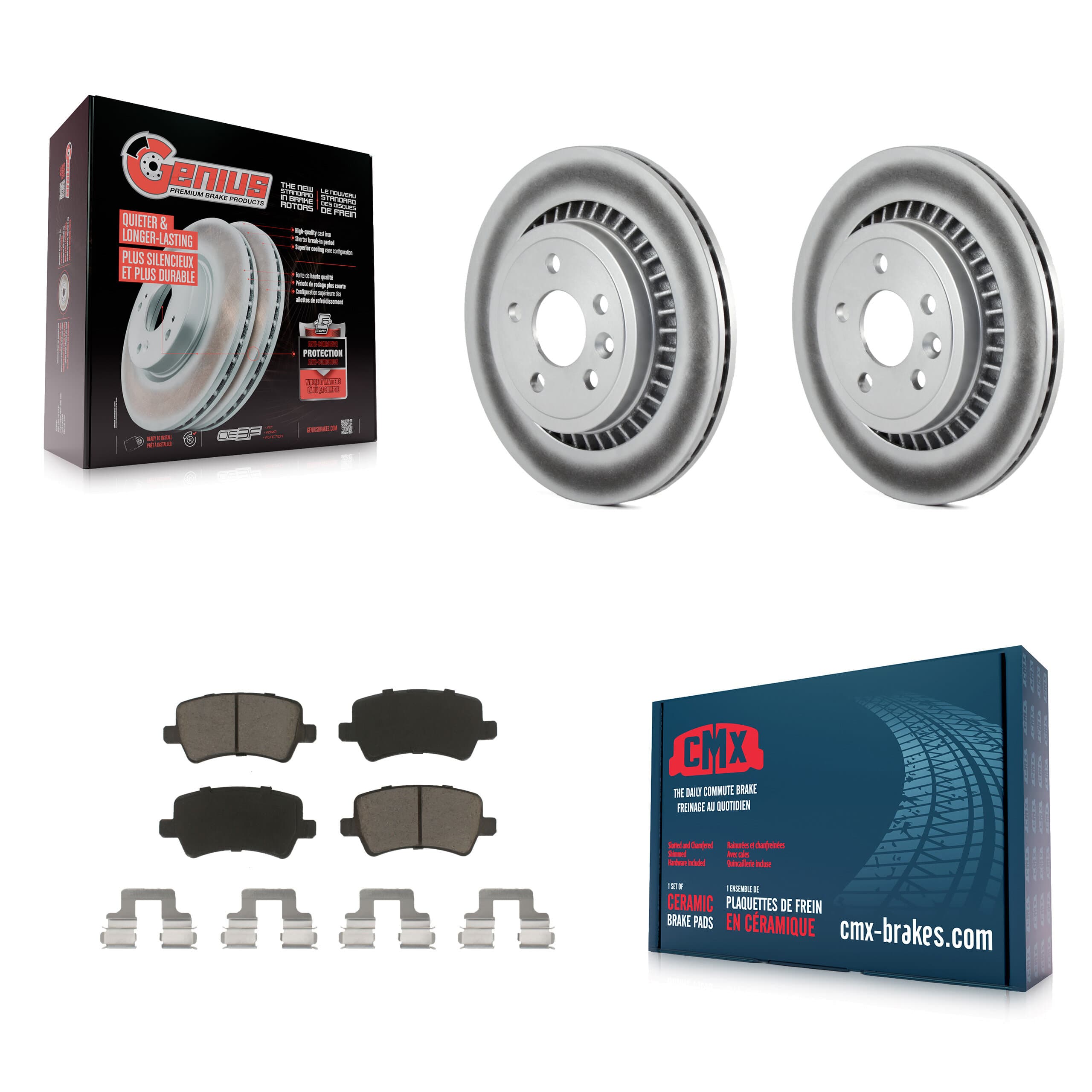 Transit Auto - KGC-101796 - Rear Disc Brake Kits image 1