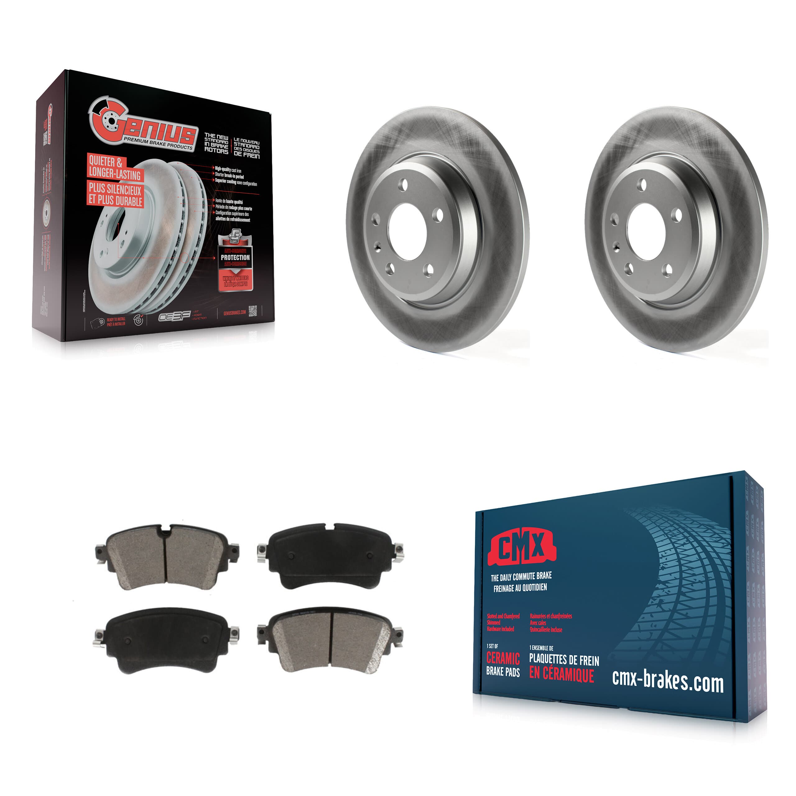 Transit Auto - KGC-101802 - Rear Disc Brake Kits image 1