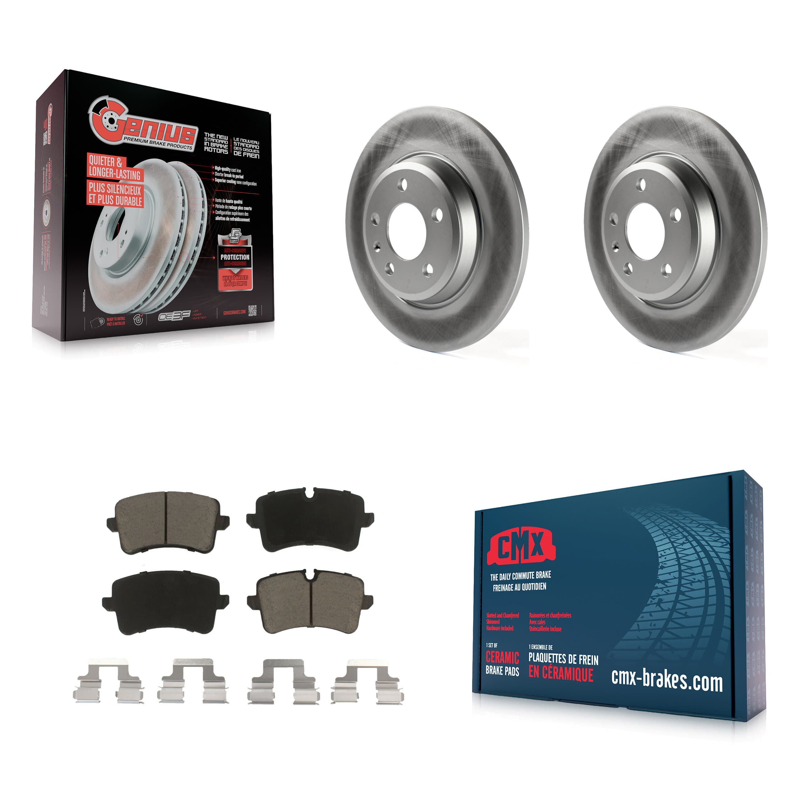 Transit Auto - KGC-101803 - Rear Disc Brake Kits image 1