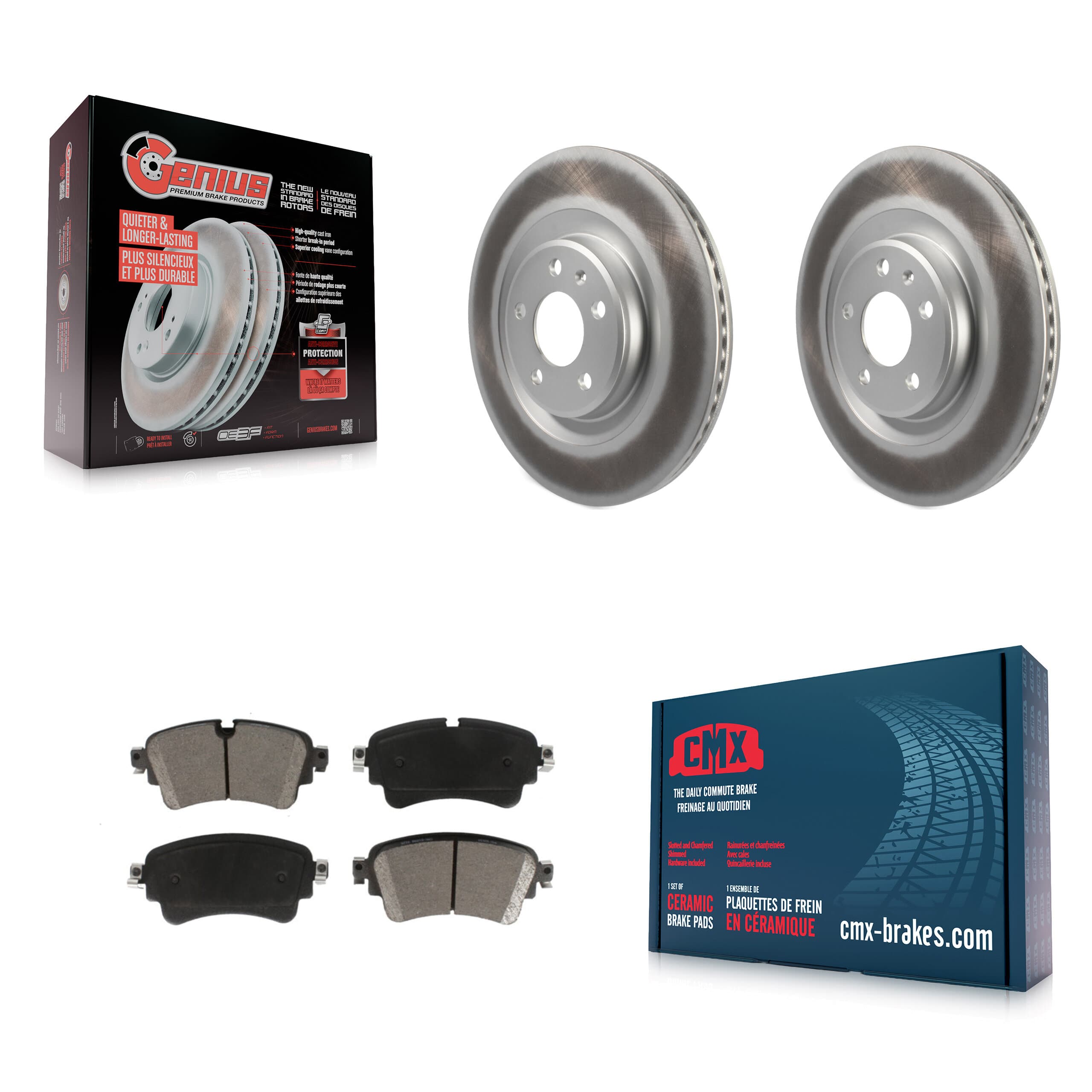 Transit Auto - KGC-101804 - Rear Disc Brake Kits image 1