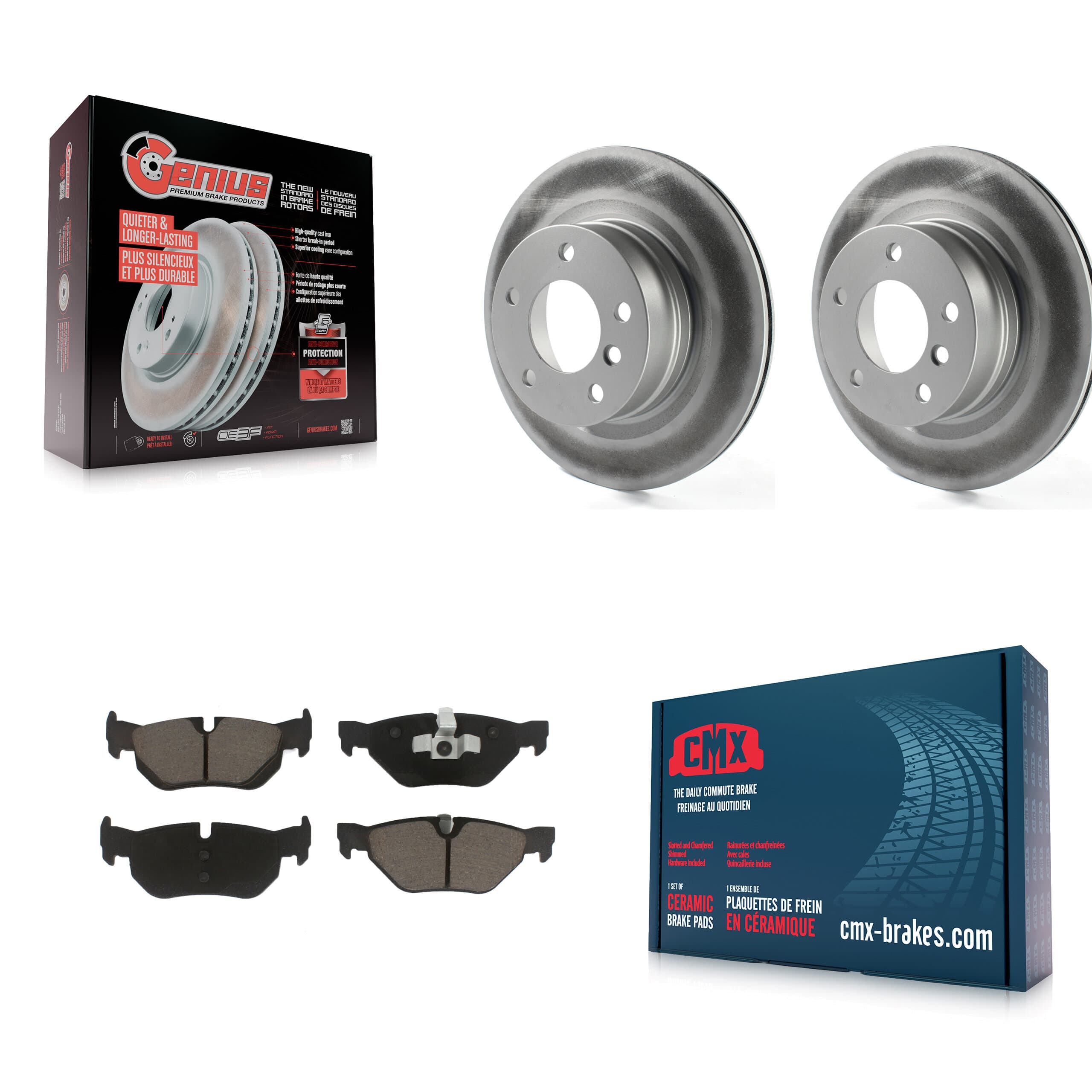 Transit Auto - KGC-101806 - Rear Disc Brake Kits image 1