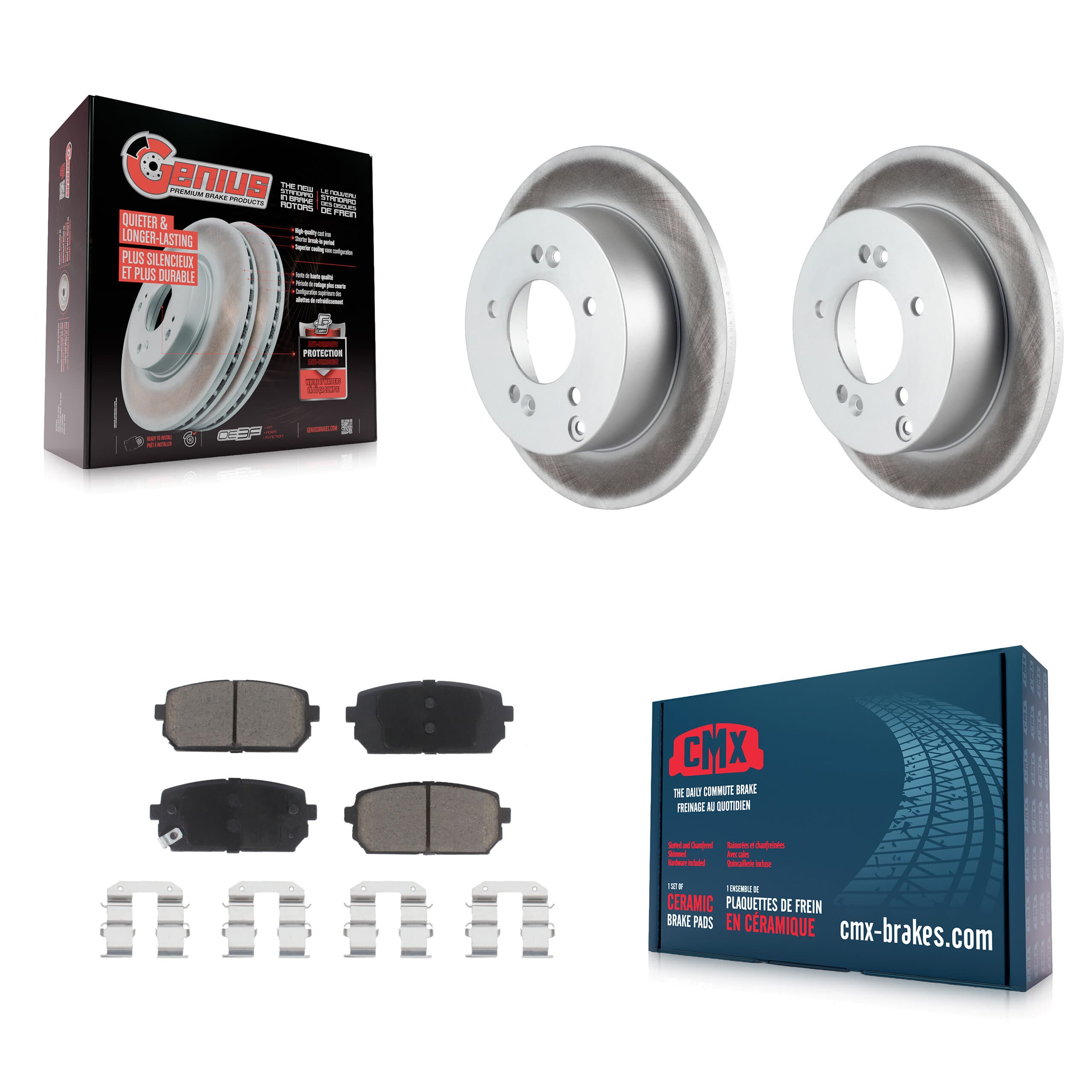 Transit Auto - KGC-101808 - Rear Disc Brake Kits image 1