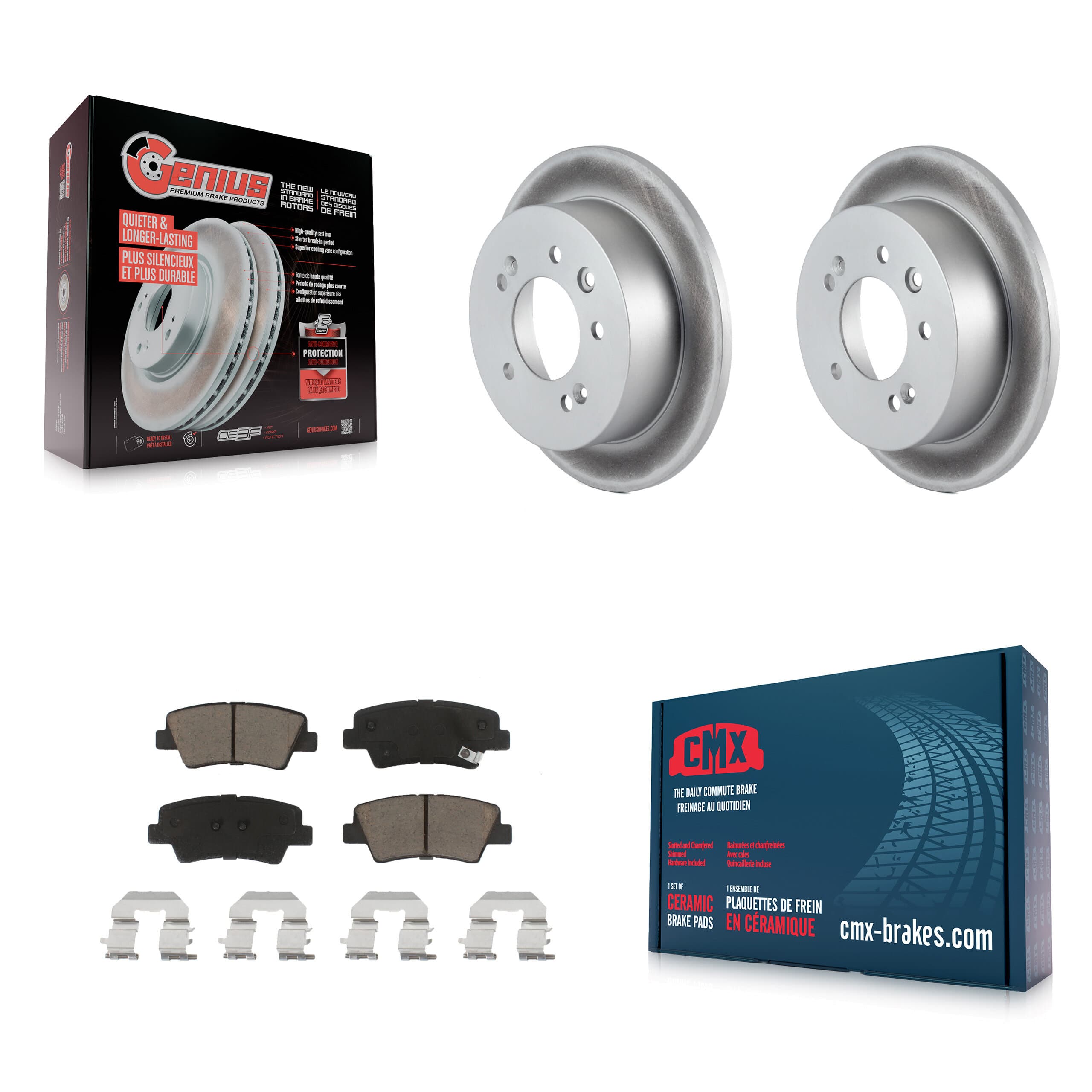 Transit Auto - KGC-101814 - Rear Disc Brake Kits image 1