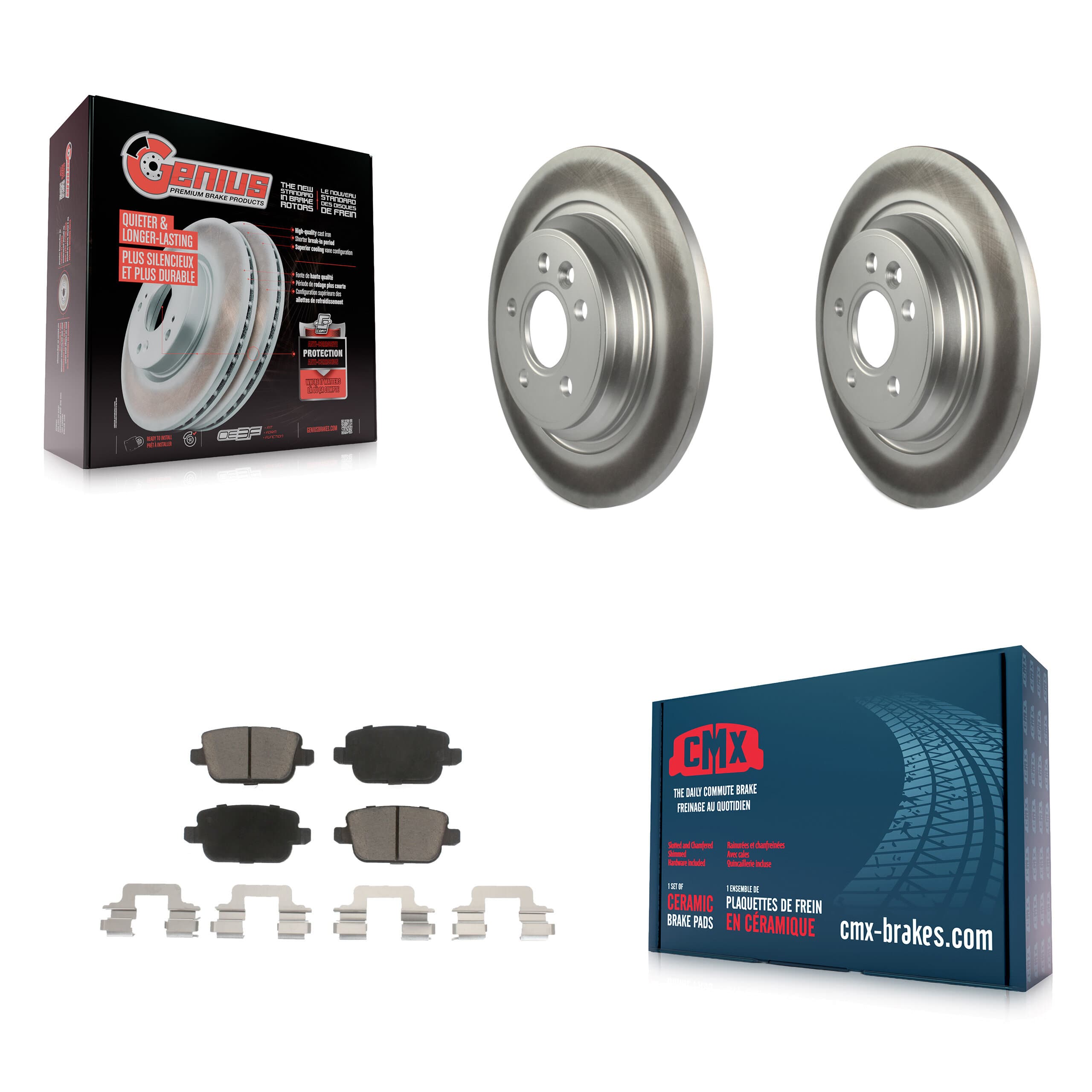 Transit Auto - KGC-101819 - Rear Disc Brake Kits image 1