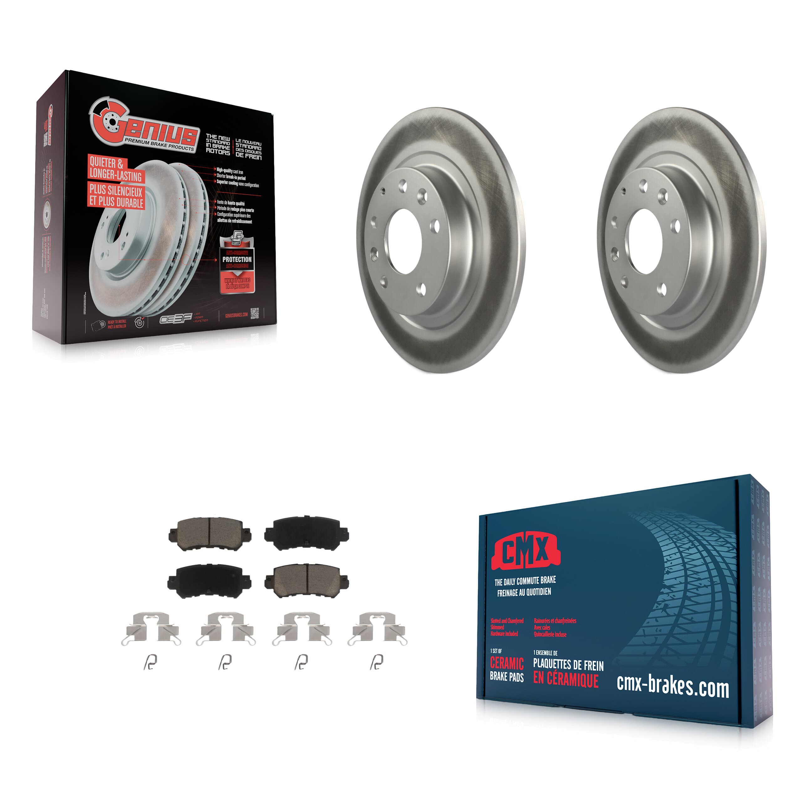 Transit Auto - KGC-101820 - Rear Disc Brake Kits image 1