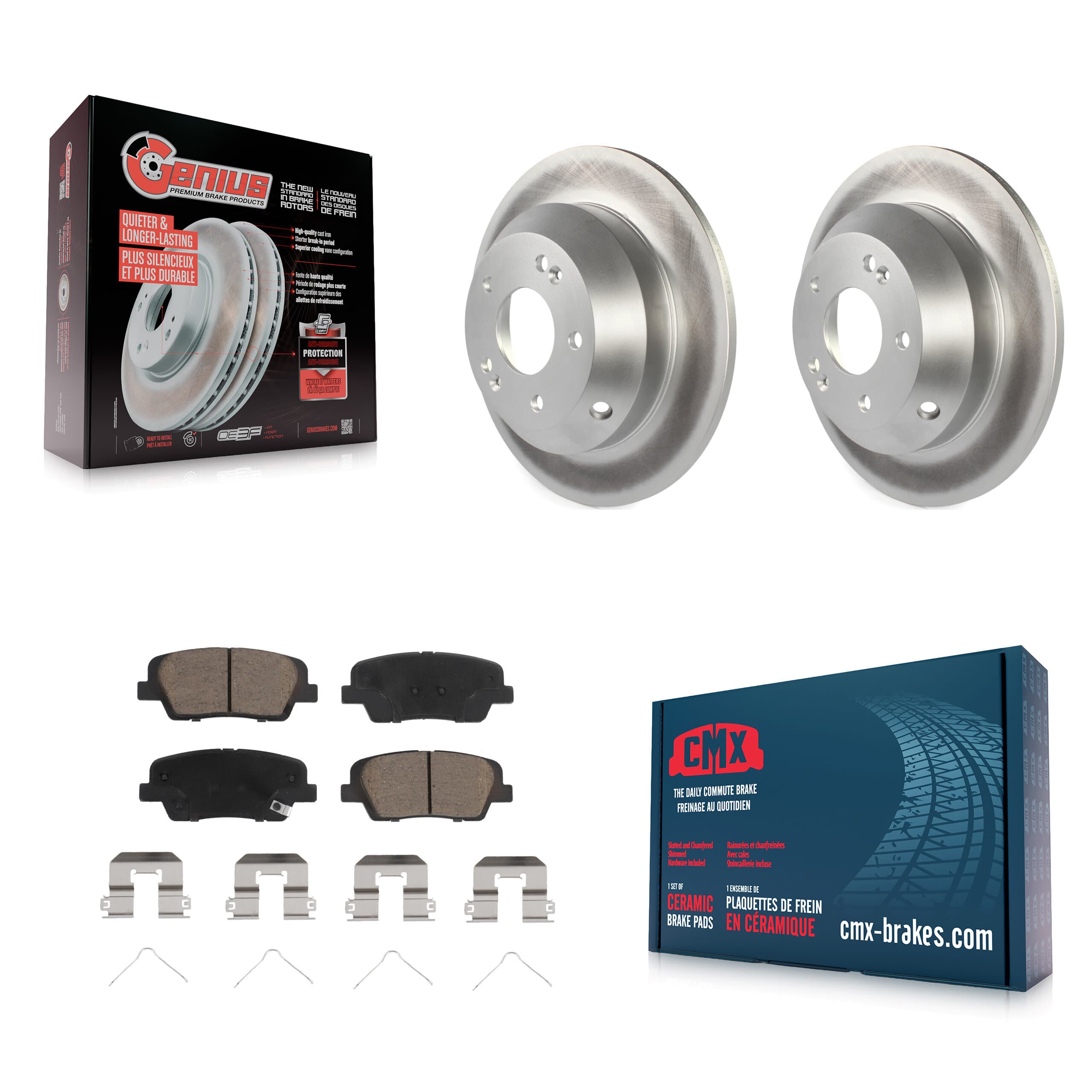 Transit Auto - KGC-101821 - Rear Disc Brake Kits image 1