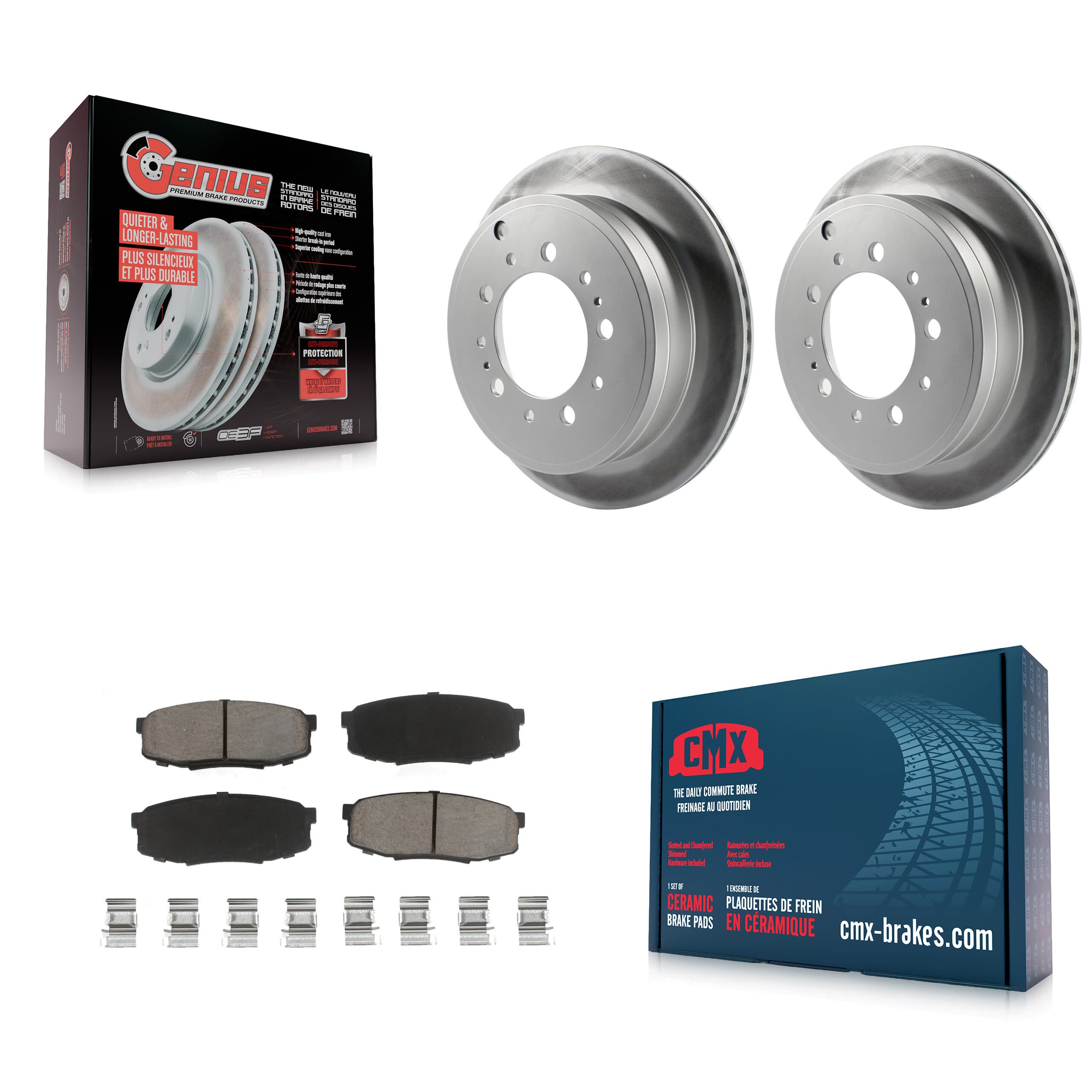 Transit Auto - KGC-101825 - Rear Disc Brake Kits image 1